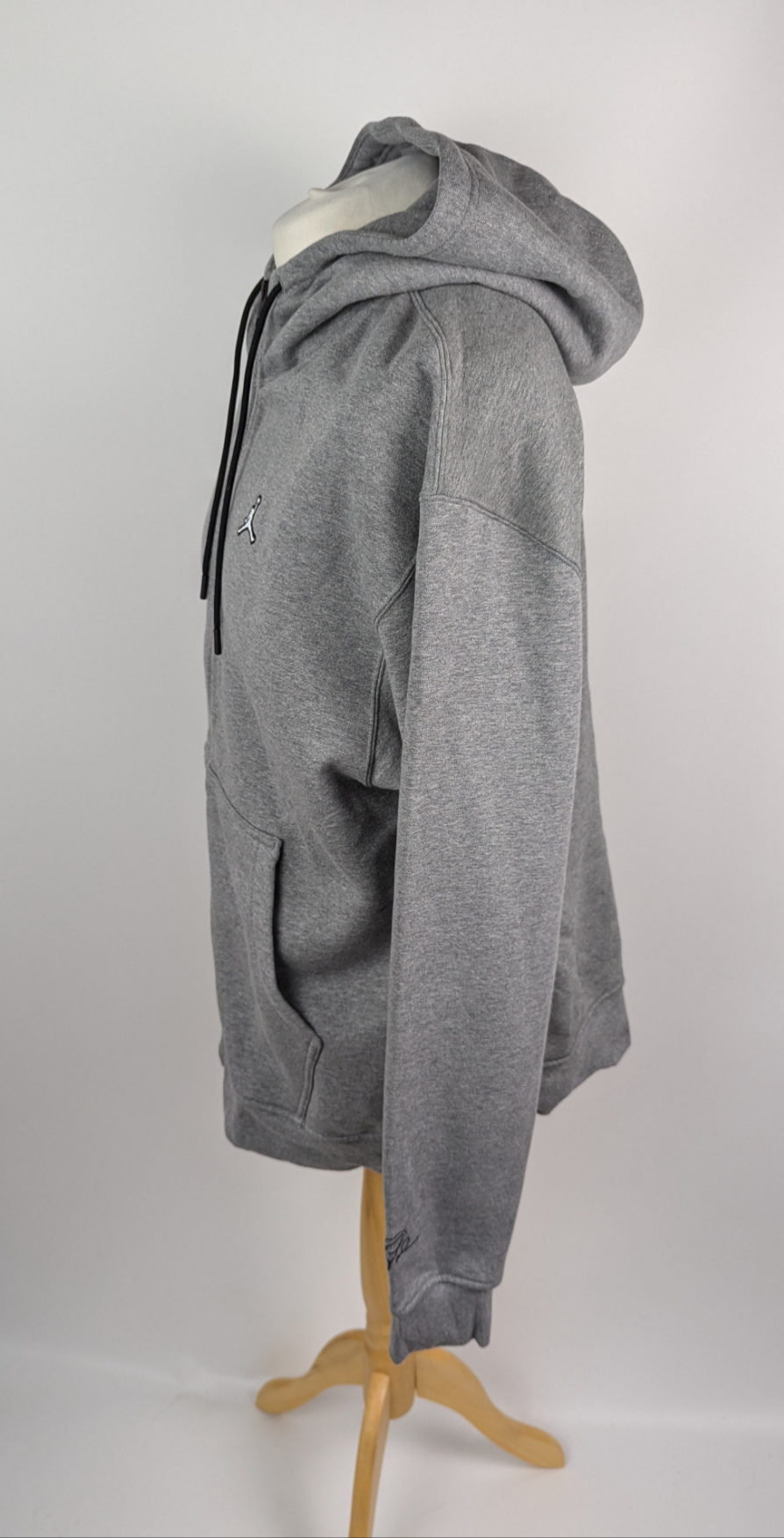 Air Jordan Essentials Men's Full-Zip Fleece Hoodie - Grey