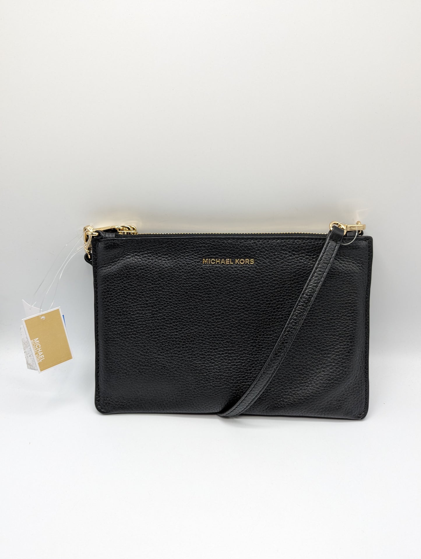 MICHAEL KORS Grained Cross Body Bag - Black