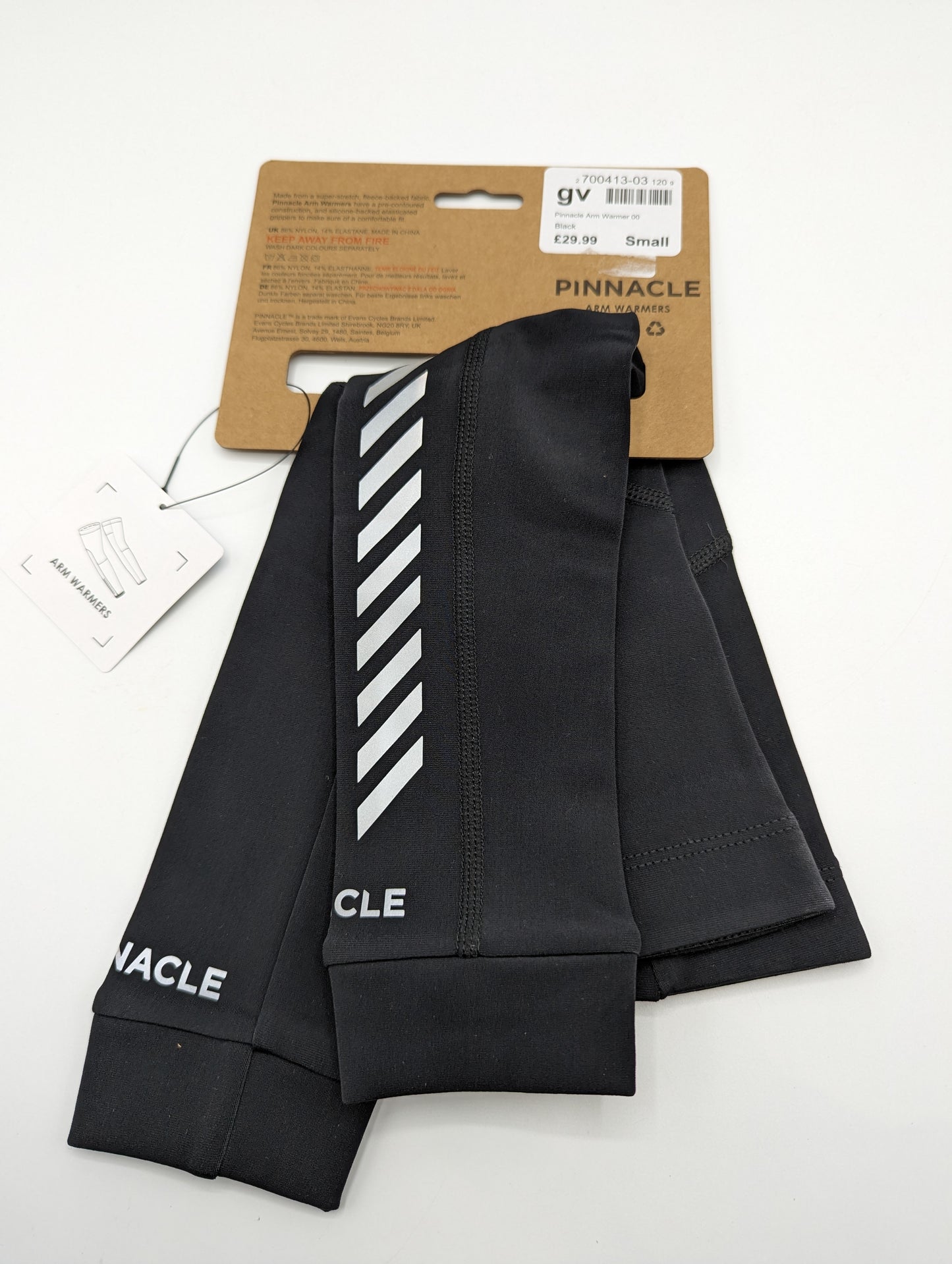 Pinnacle Arm Warmer Cycling- Black