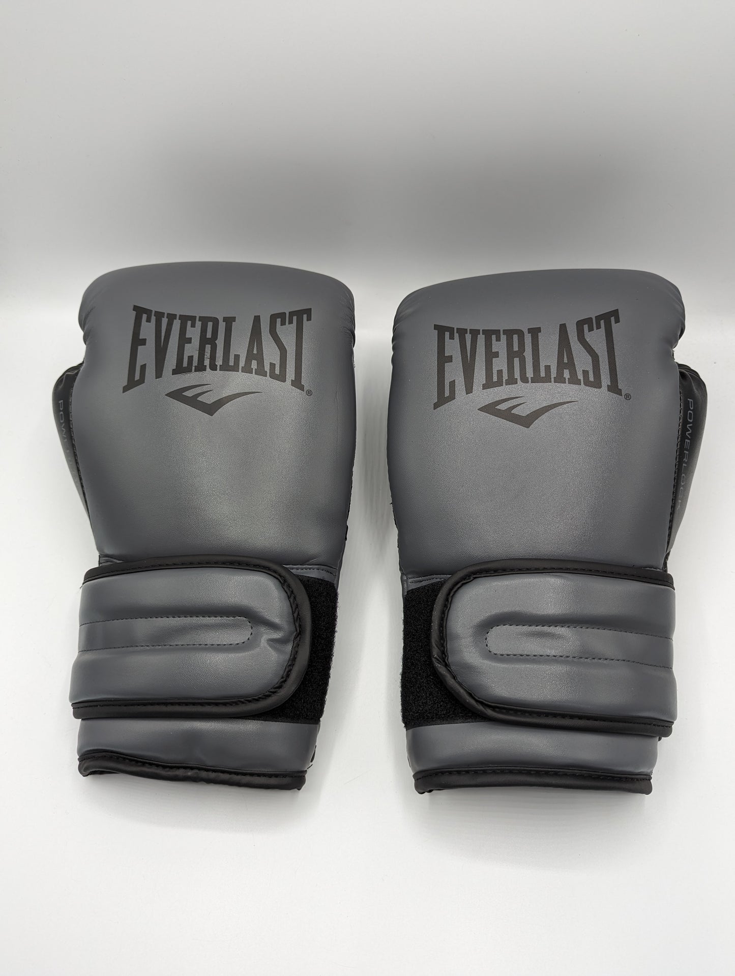 Everlast Powerlock Training Gloves- Adults - Black/Grey