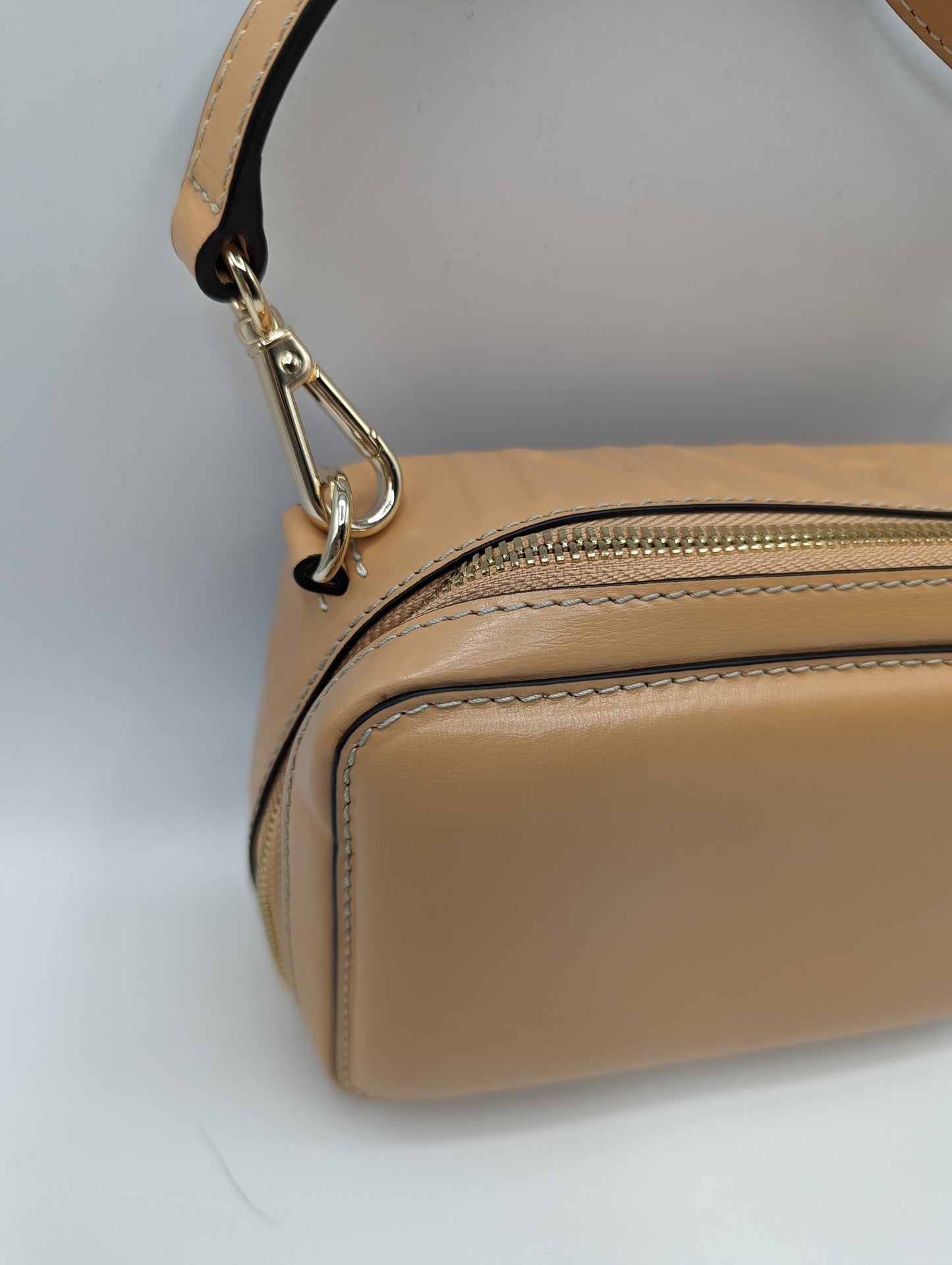 GANNI Banner Camera Bag - Tan Brown