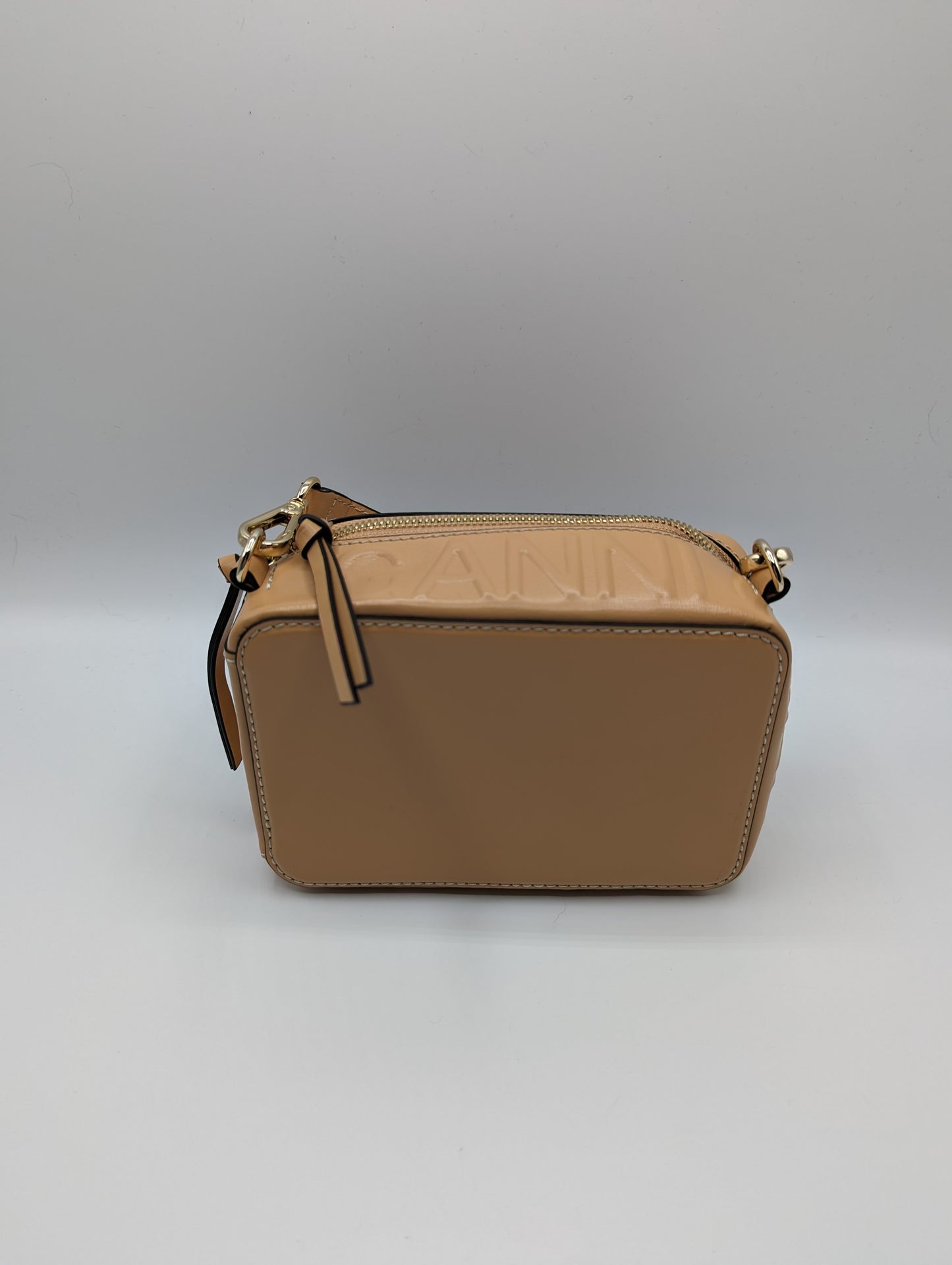 GANNI Banner Camera Bag - Tan Brown