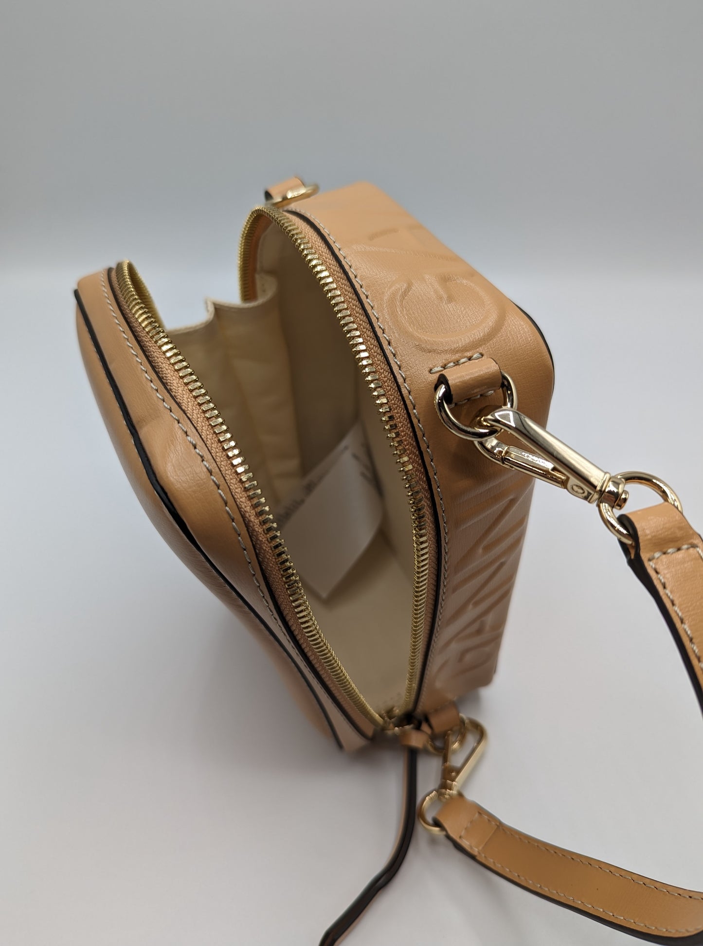 GANNI Banner Camera Bag - Tan Brown