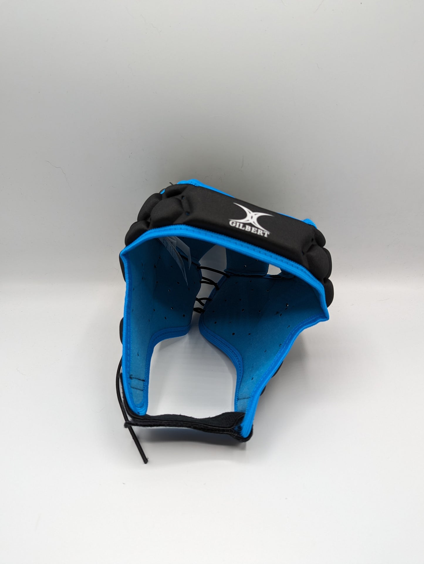 Gilbert Junior Rugby Head Guard - Black/Blue