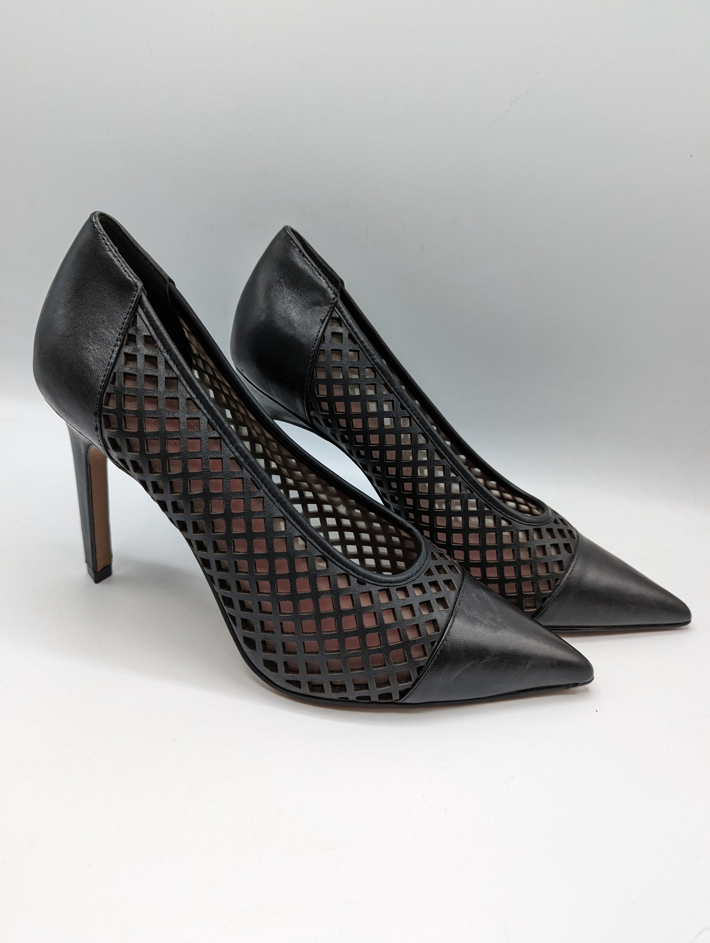 REISS Clover Court Shoes/Heels Womens - Black