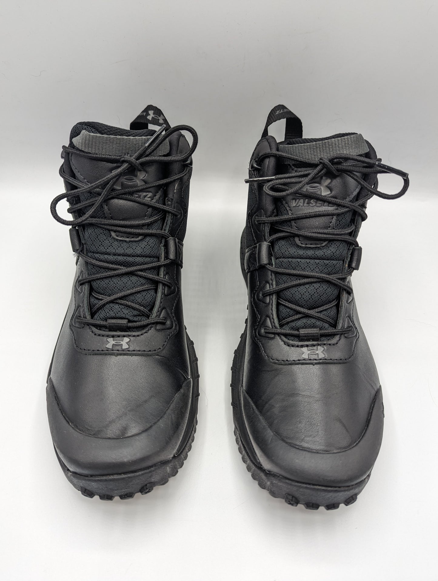 Under Armour Micro G Valsetz Mid Leather Waterproof Boots Mens Black