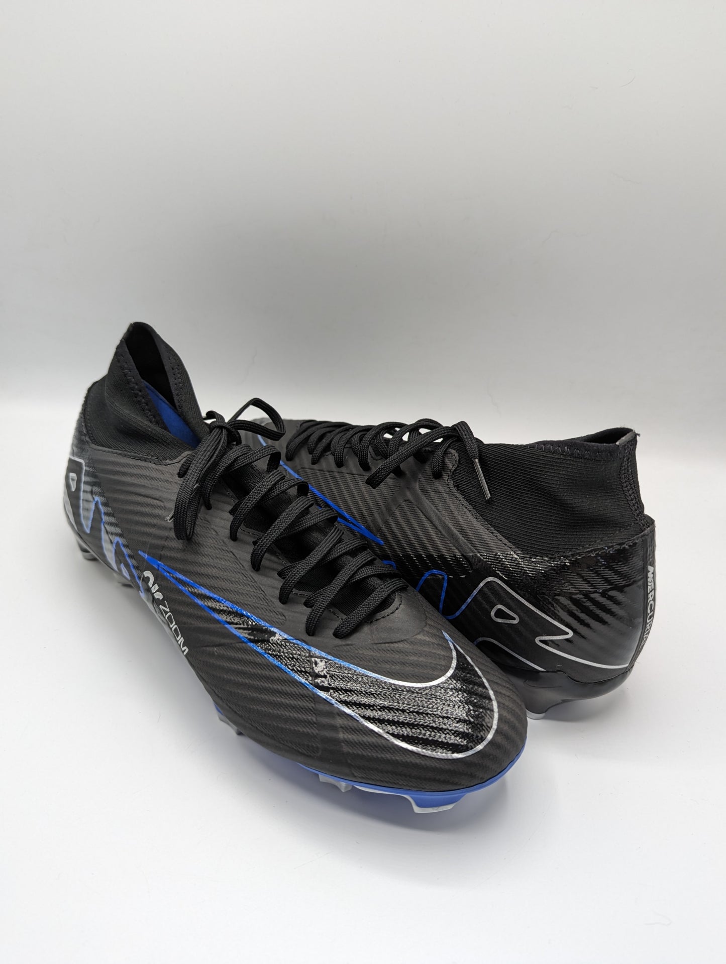 Nike Mercurial Superfly 9 Academy Firm Ground Football Boots - Black- Mens