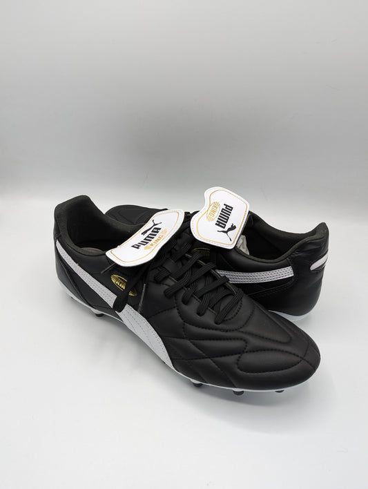 Puma King Mens Football Boots King Top FG/AG Black/White