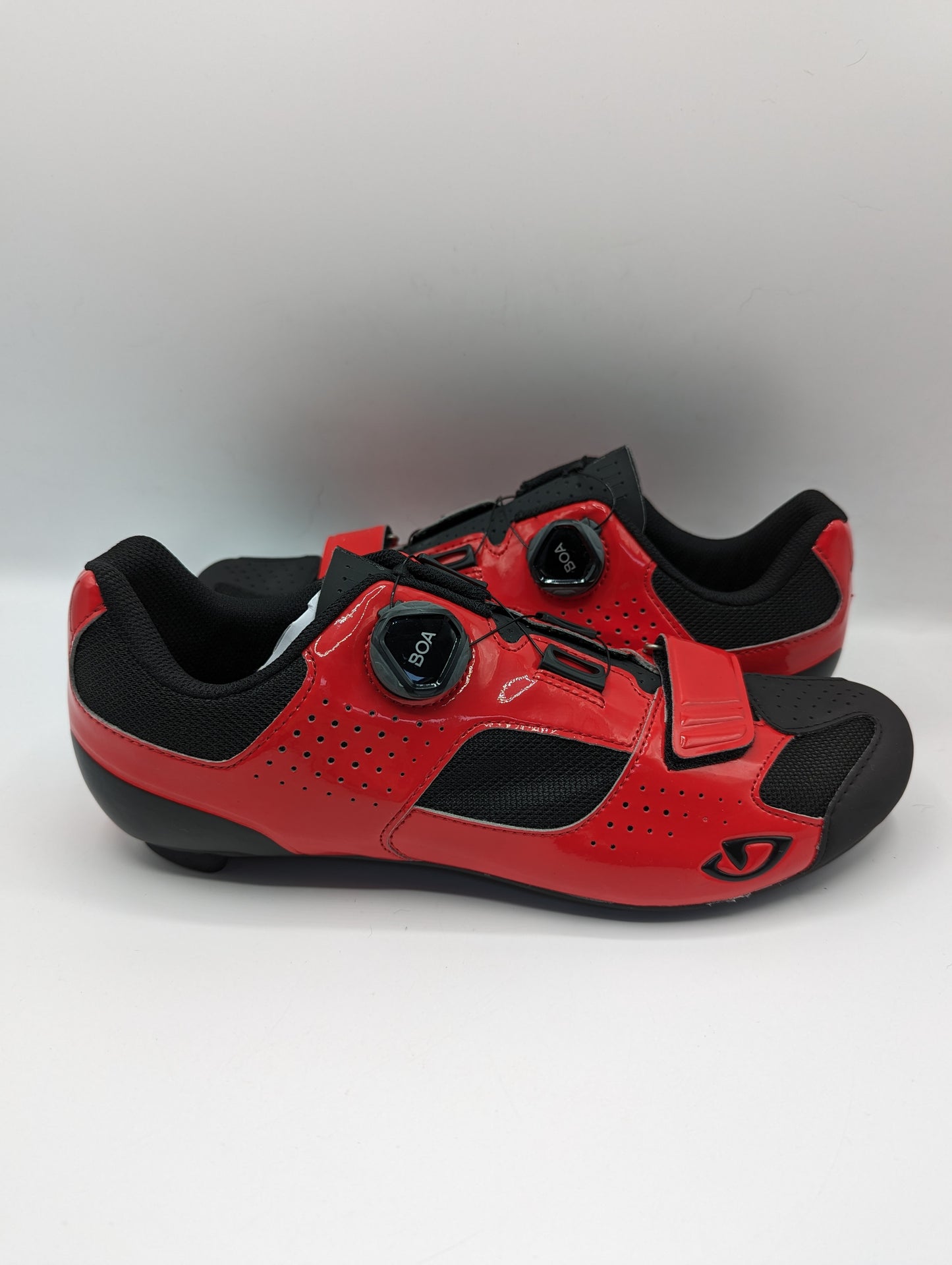 Giro Trans BOA Shoes In Red Cycling Shoes Road Shoes - Mens