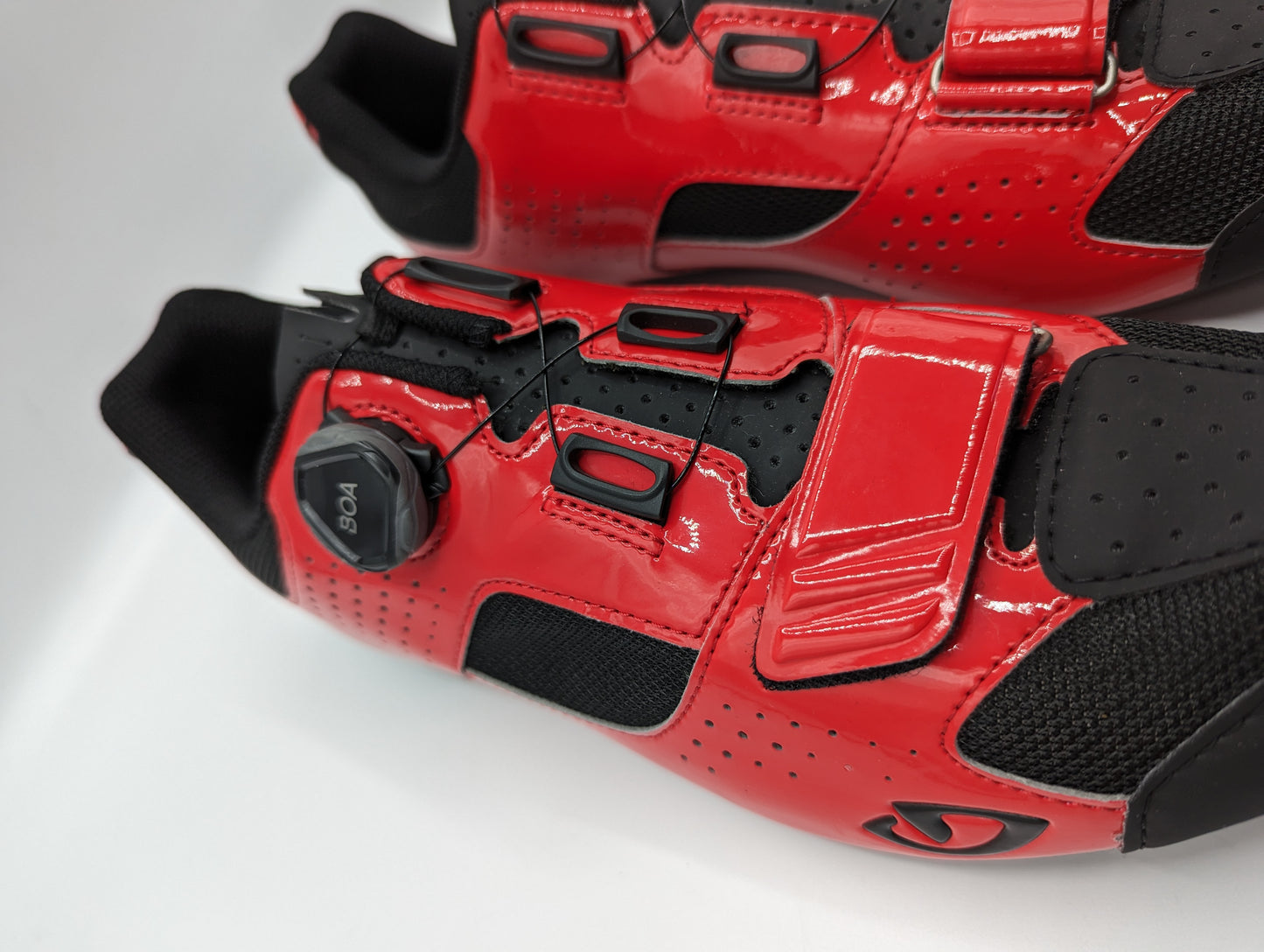 Giro Trans BOA Shoes In Red Cycling Shoes Road Shoes - Mens