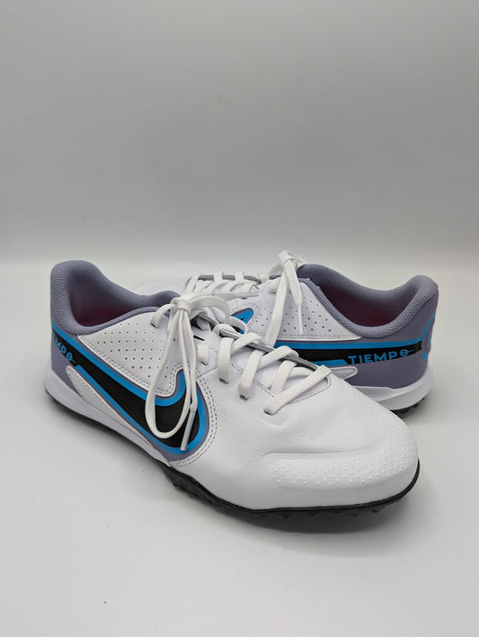 Nike Jr. Tiempo Legend 9 Academy TF Astro Turf Football Boots - Junior - White