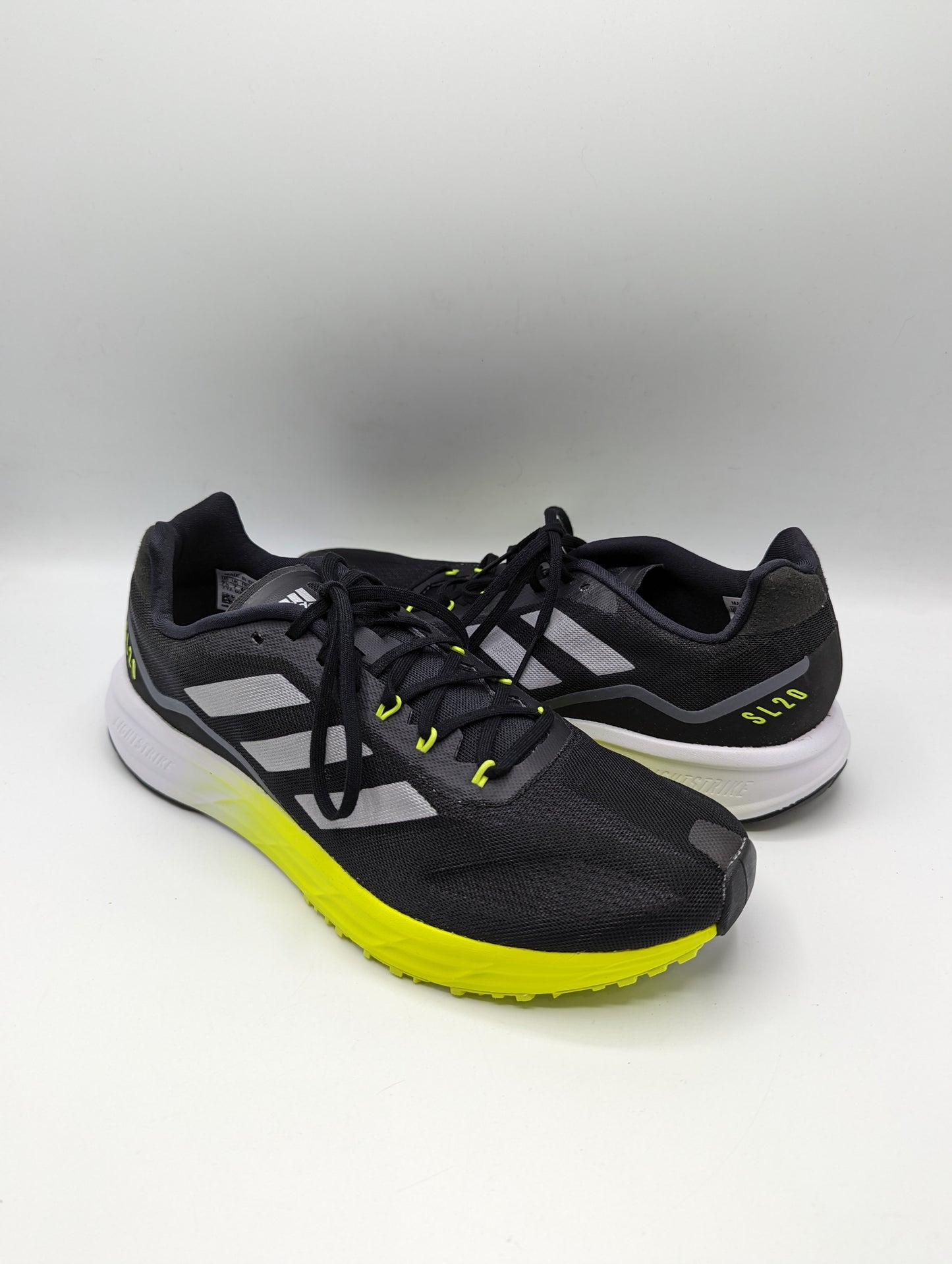 Adidas SL20 Mens Running Shoes (FW9156) In Black Trainers