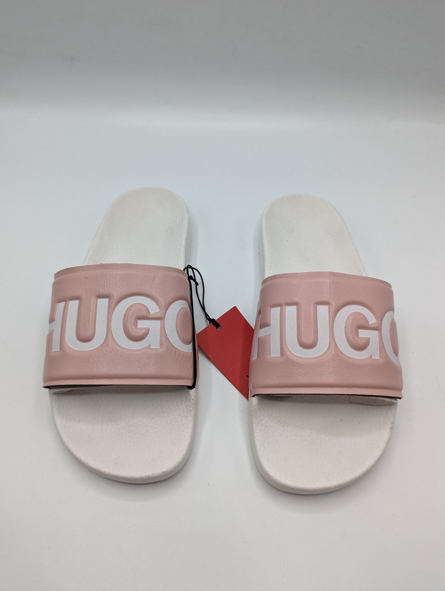 HUGO Time Out Sliders/Sandals - Womens - Pink/White