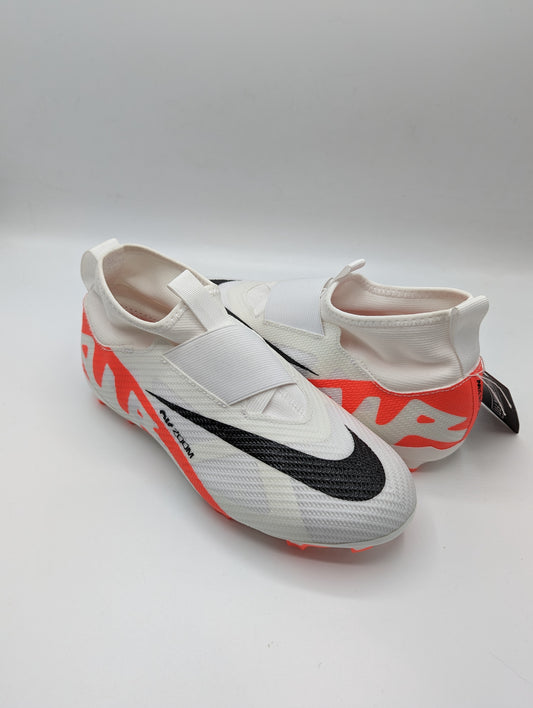 Nike Mercurial Superfly Pro DF Junior Firm Ground Football Boots - White