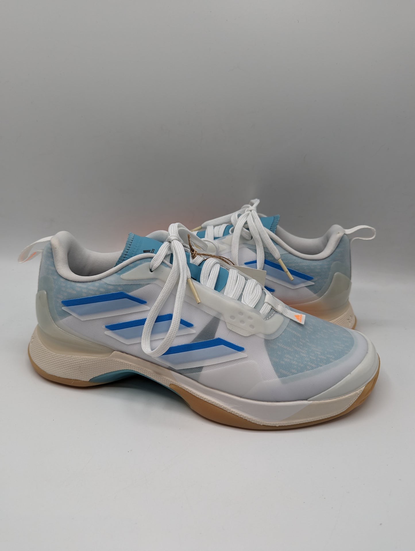 Adidas AvaCourt Parley Womens Tennis Shoes - White/Blue