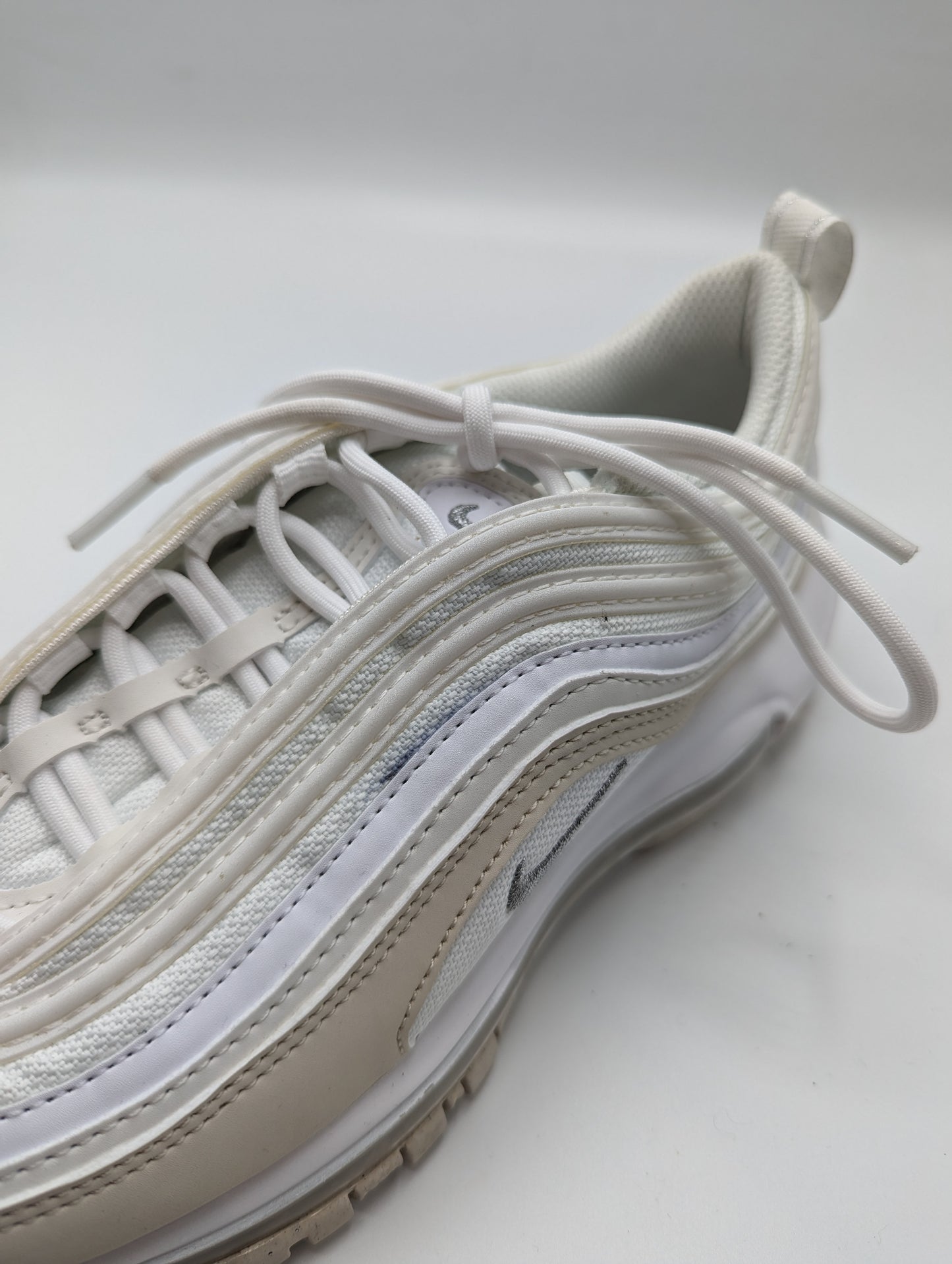 Nike Air Max 97 Trainers Junior/Womens - White/beige