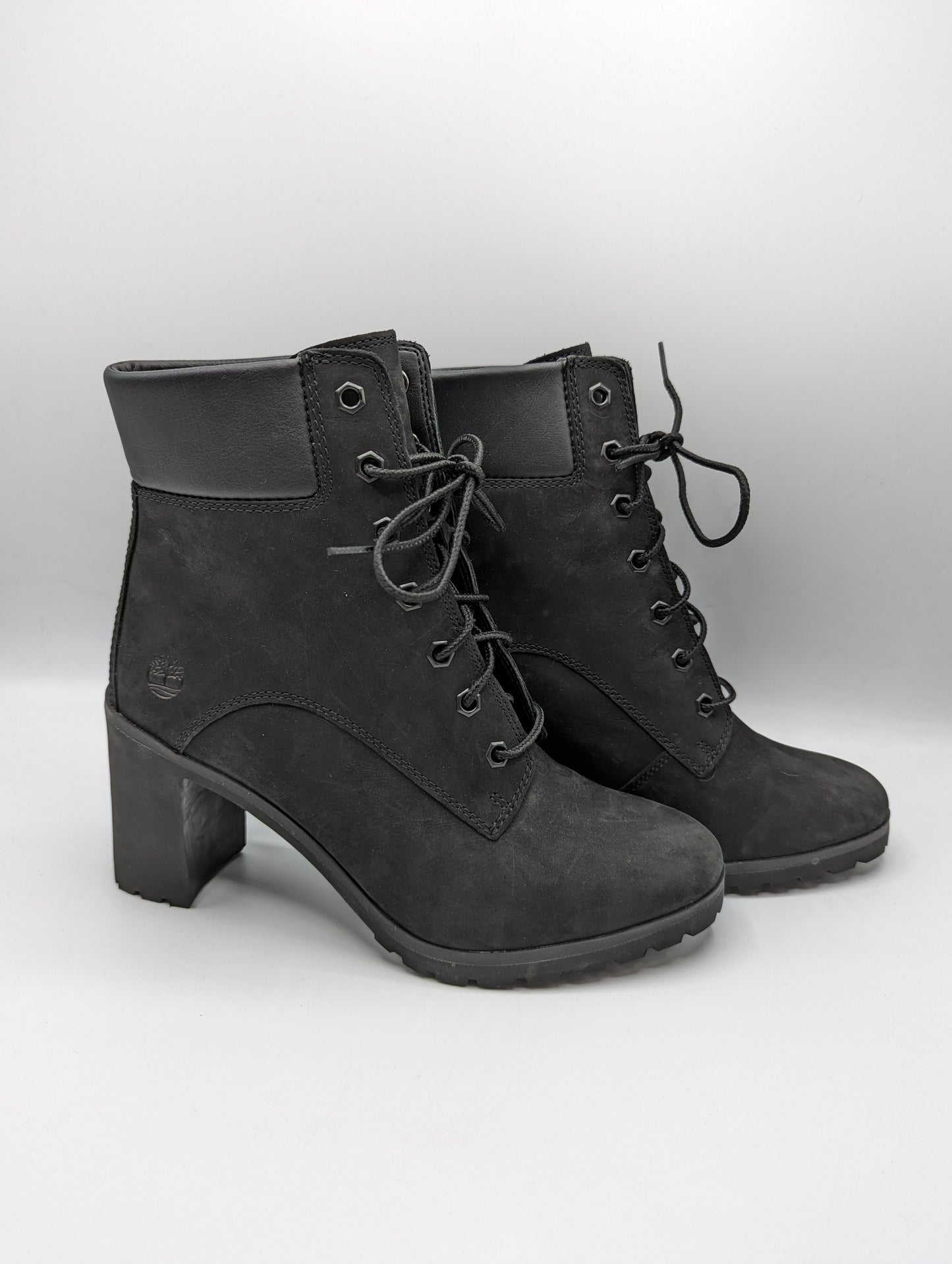 TIMBERLAND Allington Boots with block Heel- Womens - Black