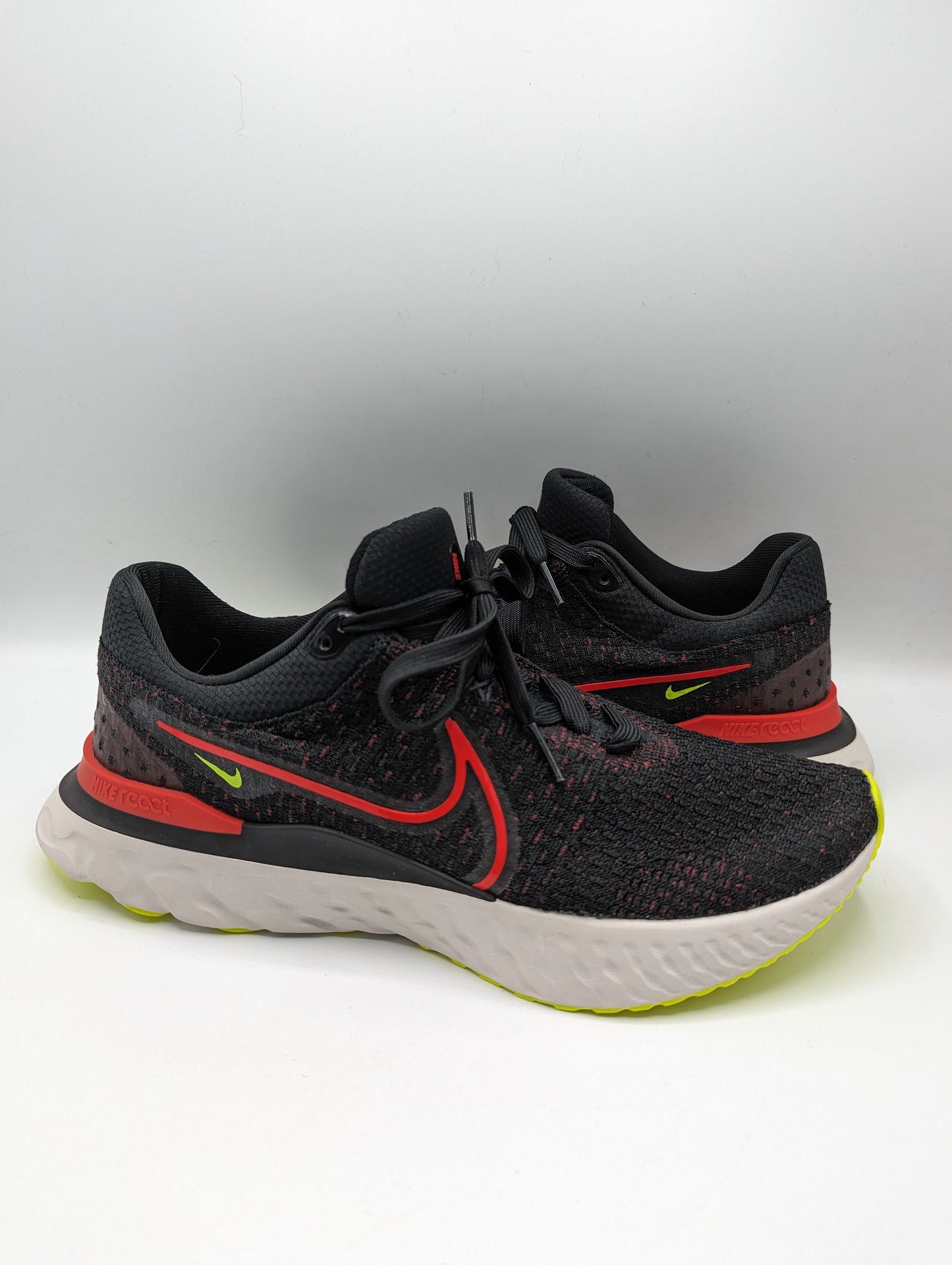 Nike React Infinity Run Flyknit 3 Trainers - Black - Mens