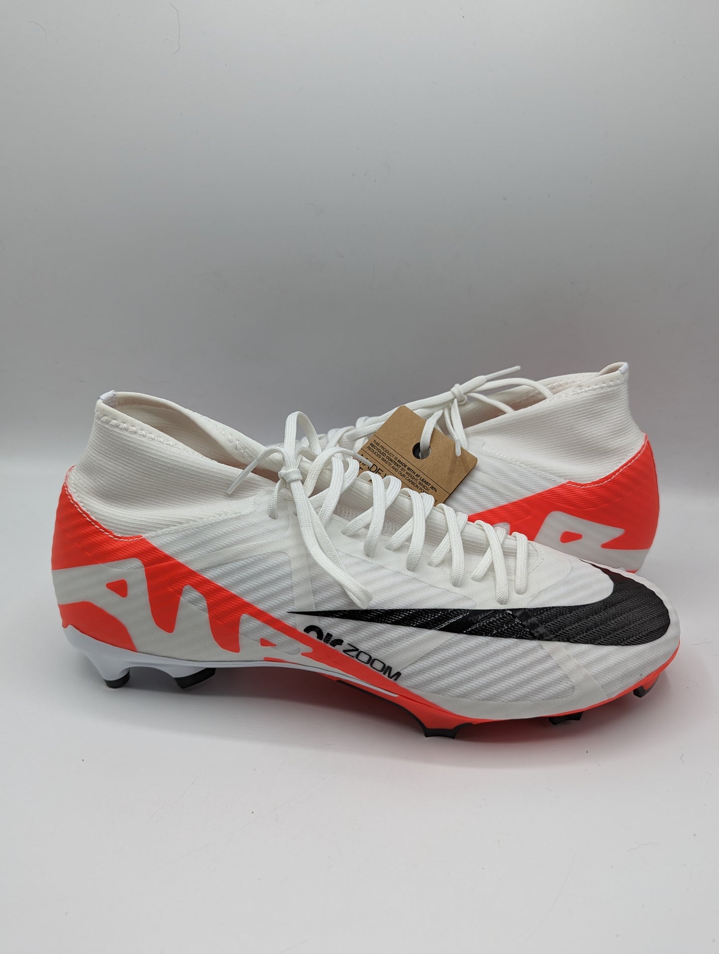 Nike Mercurial Superfly 9 Academy Firm Ground Football Boots Mens - White