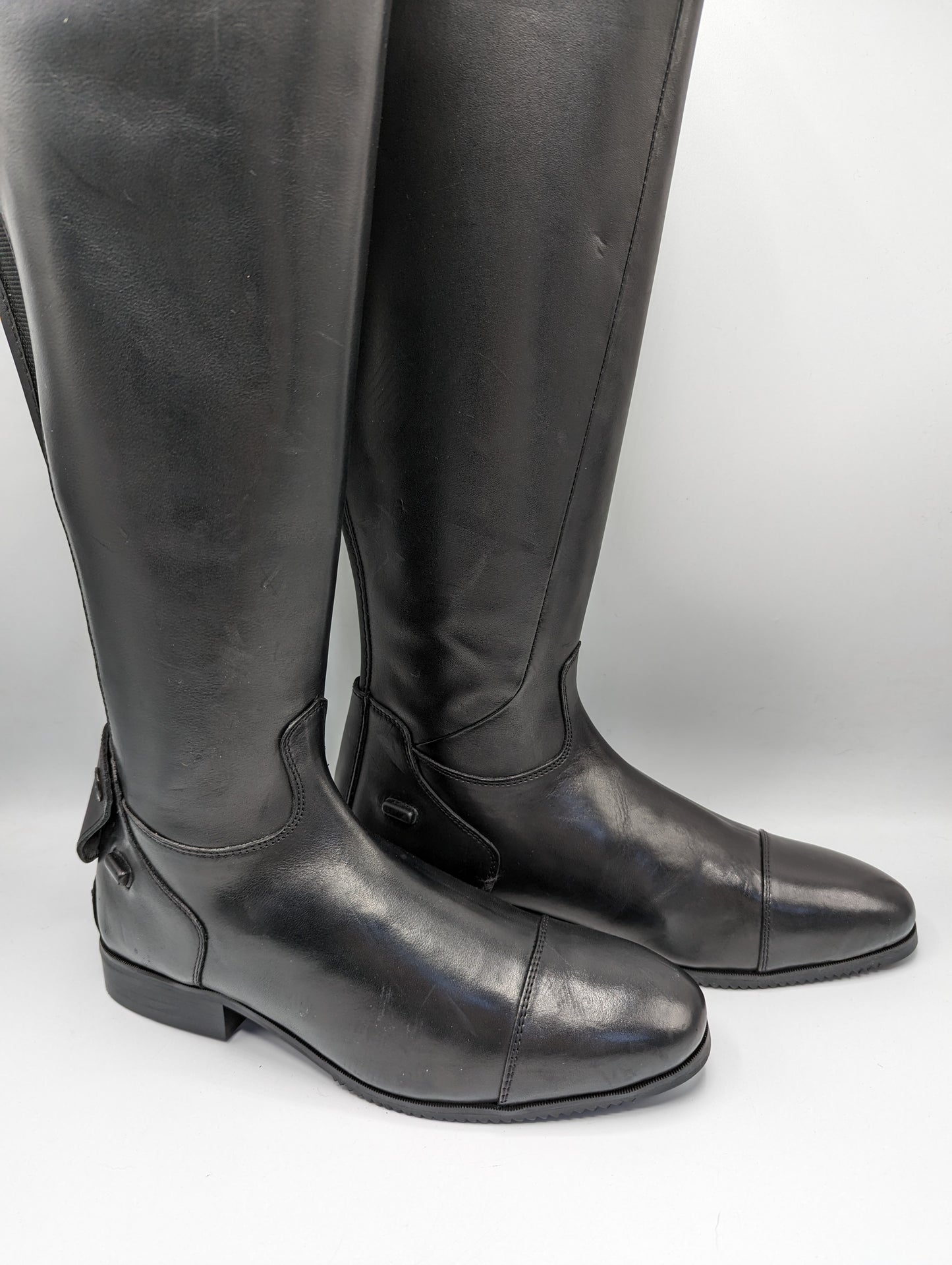 BROGINI Ostuni V2 Knee High Horse Riding Boots - Black