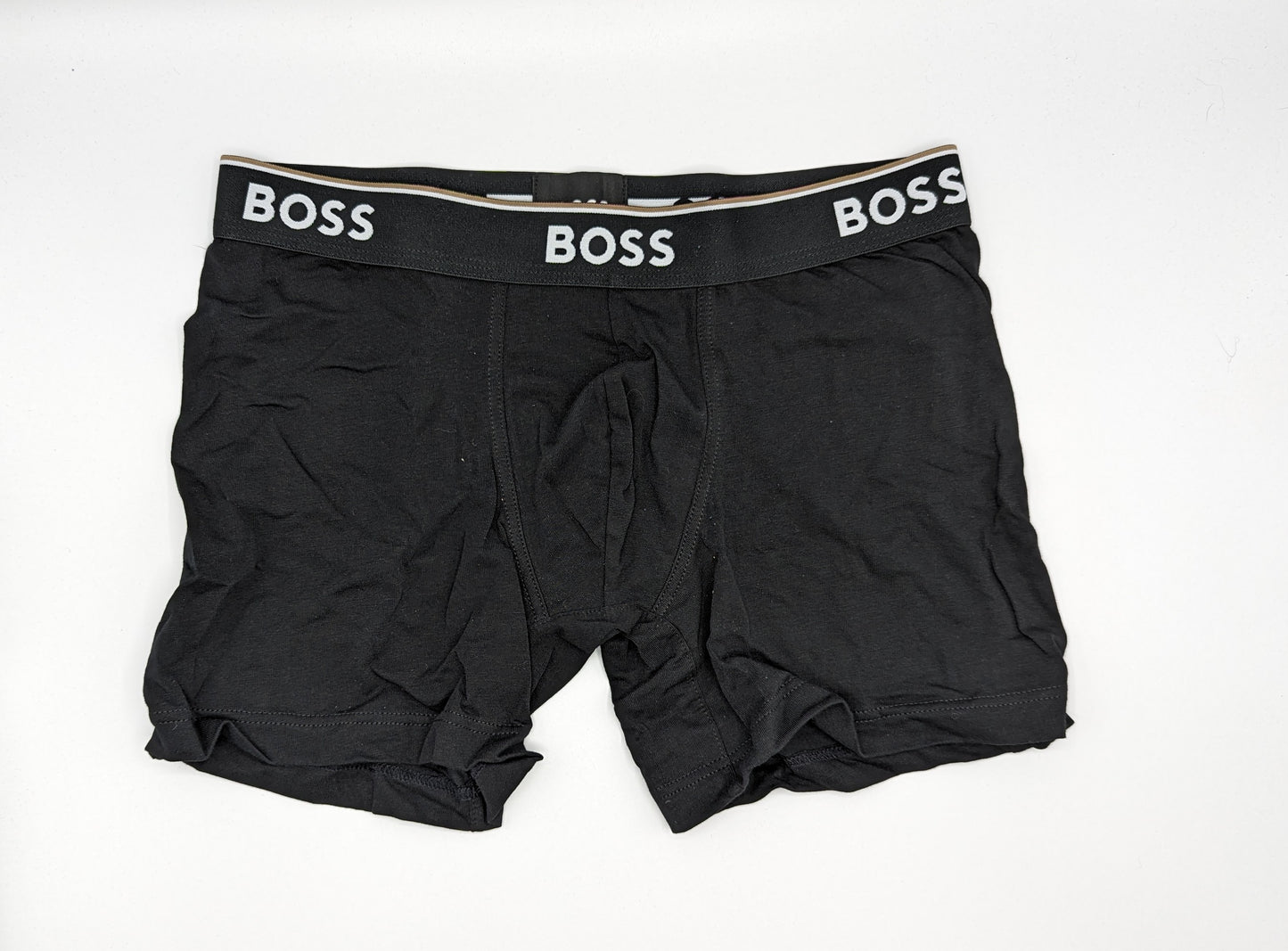 BOSS 3 Pack Power Boxer Shorts - Black