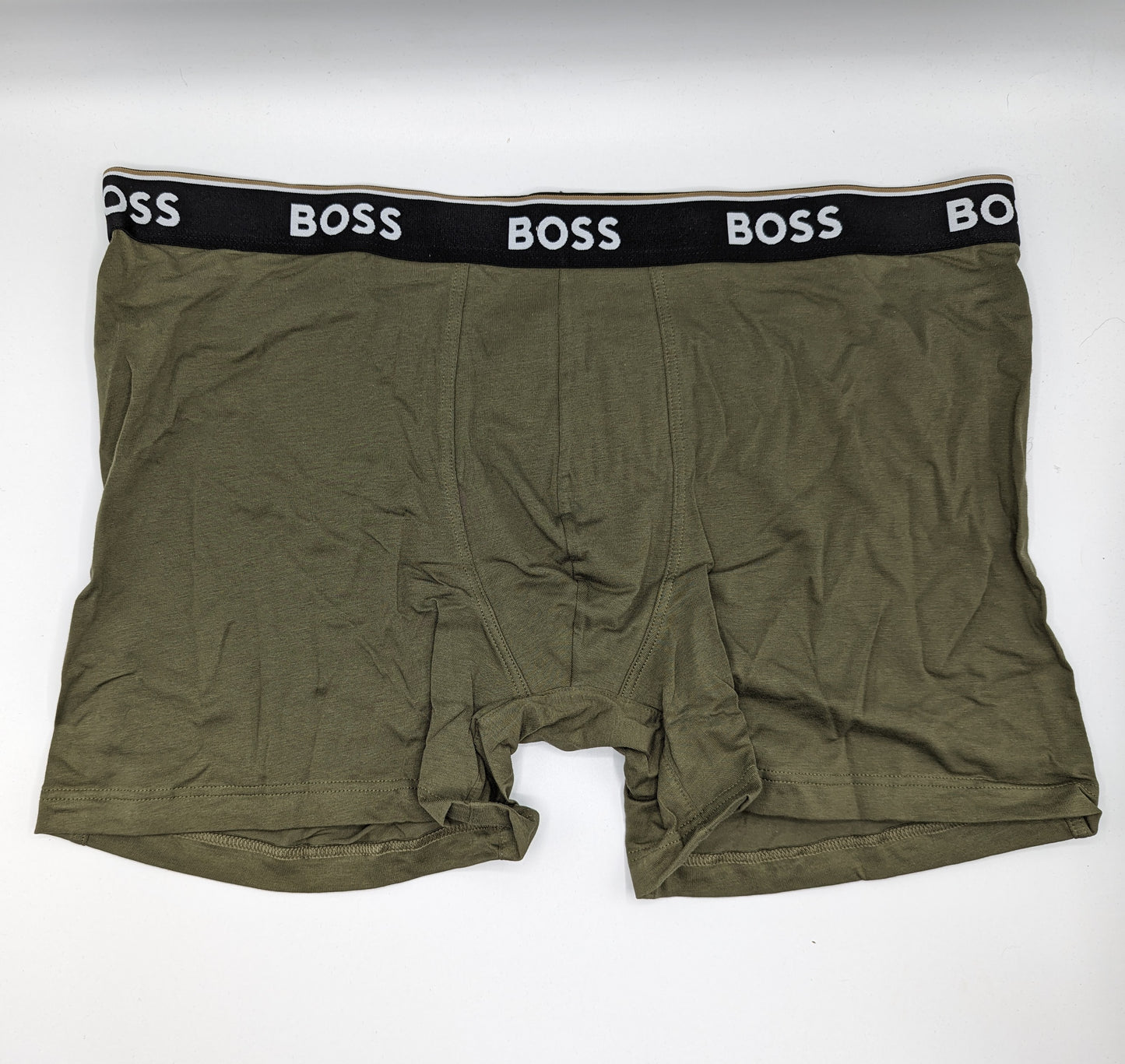 HUGO BOSS 3 Pack Boxer Long Shorts - Black/Green/Blue