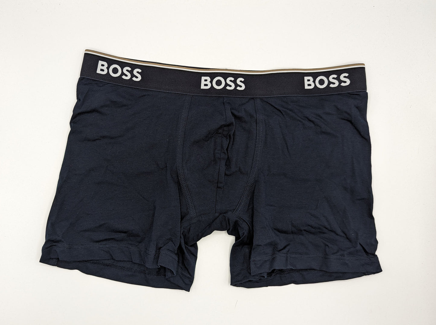 HUGO BOSS 3 Pack Boxer Shorts - Blue/Grey