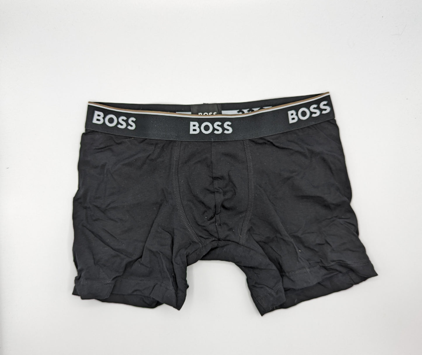 HUGO BOSS 3 Pack Boxer Long Shorts - Black/White/Grey