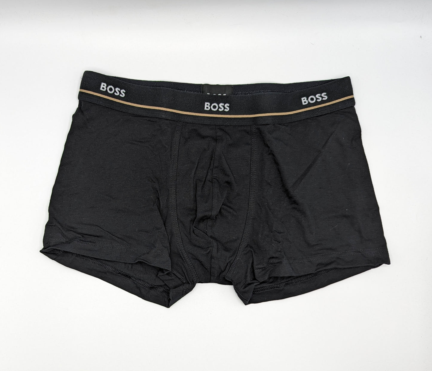 HUGO BOSS 5 Pack Essential Boxer Shorts - Black/White/Blue