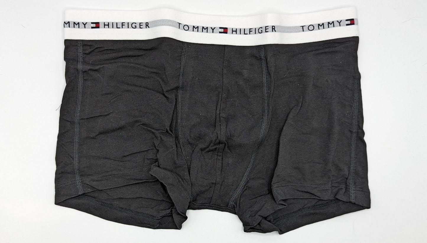 TOMMY HILFIGER 3 Pack Signature Boxer Shorts - Black