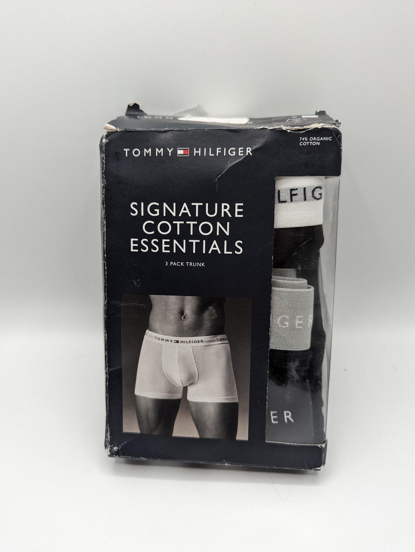 TOMMY HILFIGER 3 Pack Signature Boxer Shorts - Black