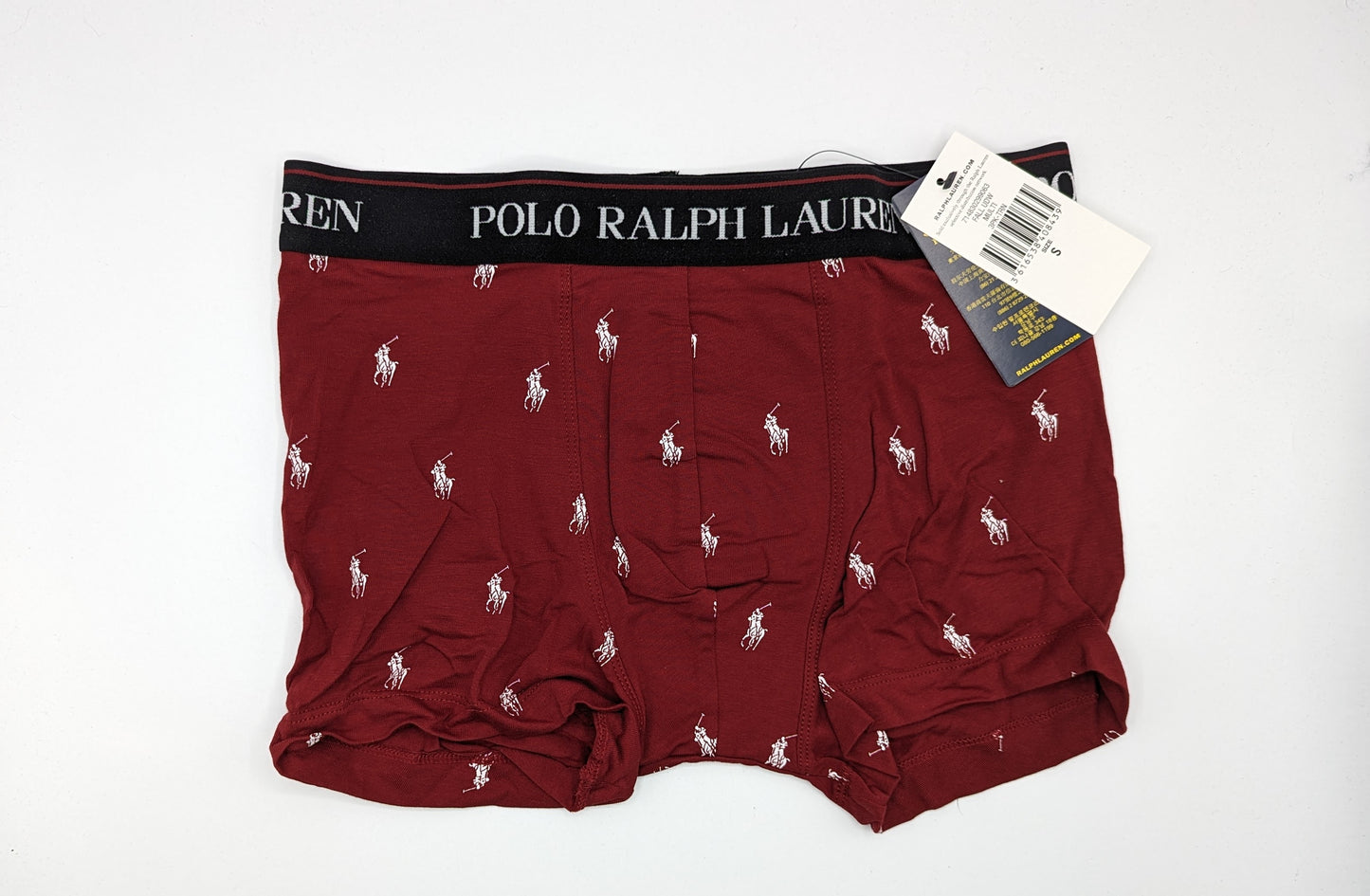 POLO RALPH LAUREN 3 Pack Boxer Trunks - Grey/Red/Black