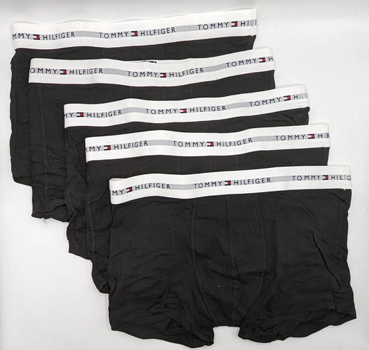 Tommy Hilfiger 5 Pack Trunks Boxers - Black