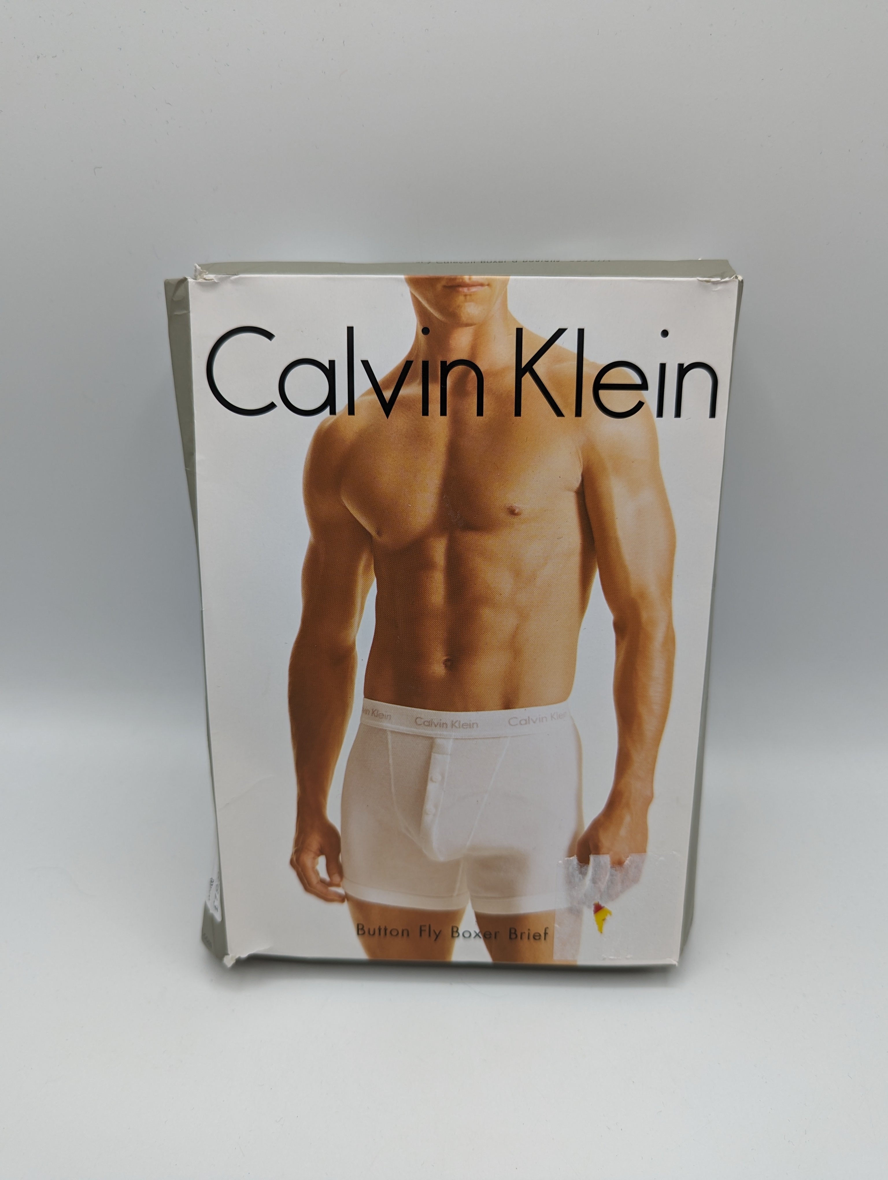 CALVIN KLEIN X1 Button Fly Boxer Briefs White Dandii