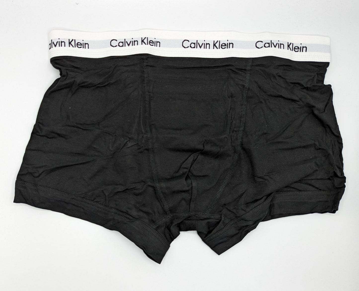 CALVIN KLEIN 3 Pack Cotton Stretch Boxer Trunks - Black/White/Grey