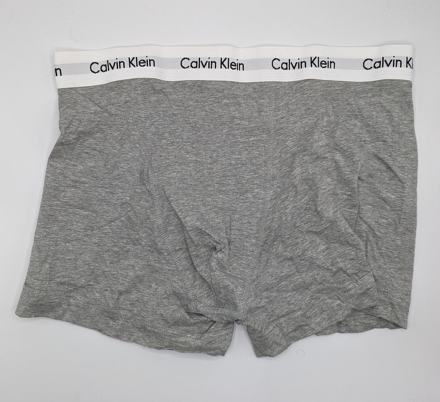 CALVIN KLEIN 3 Pack Cotton Stretch Boxer Trunks - Black/White/Grey