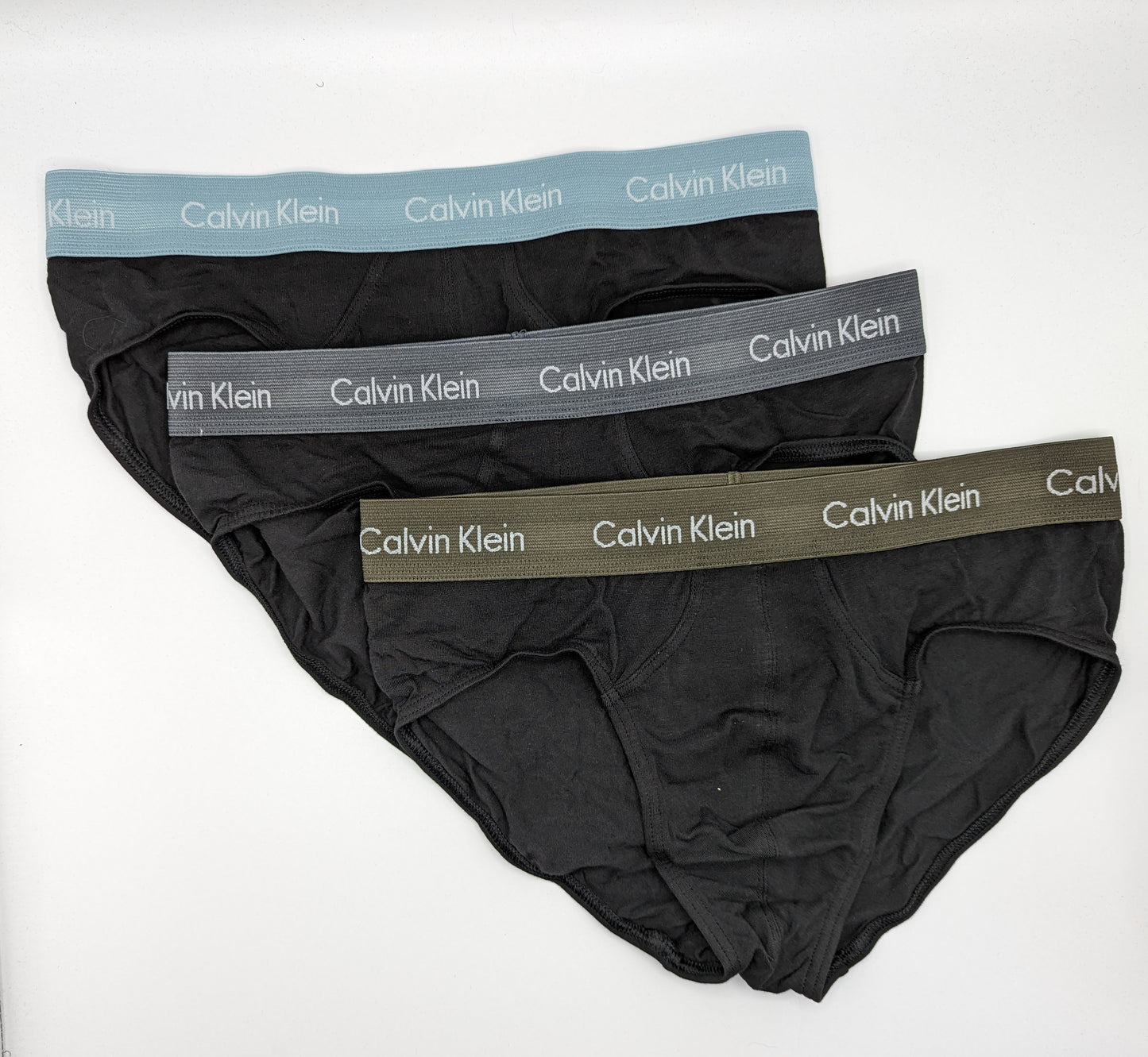 CALVIN KLEIN 3 Pack Briefs - Black