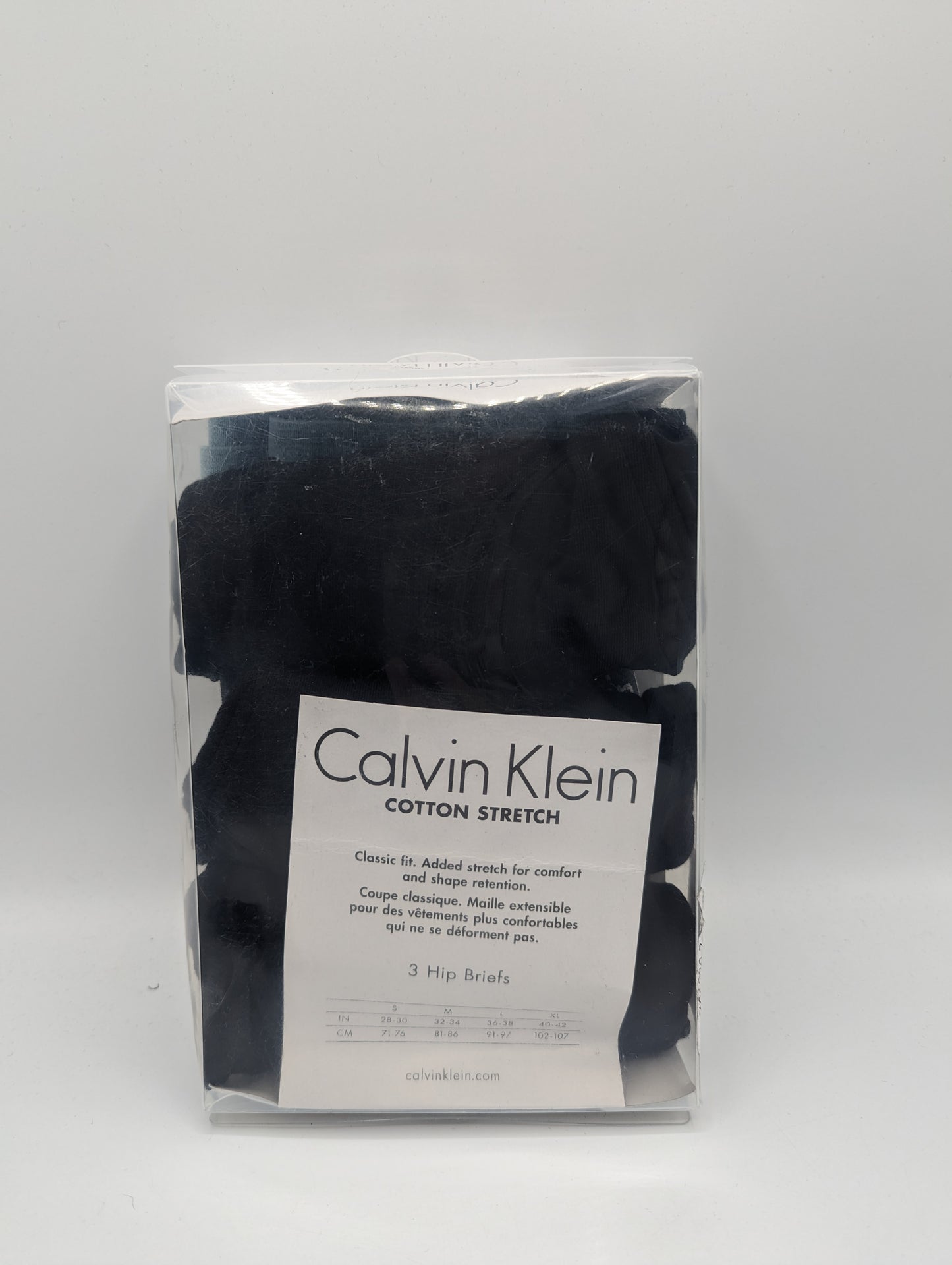 CALVIN KLEIN 3 Pack Briefs - Black