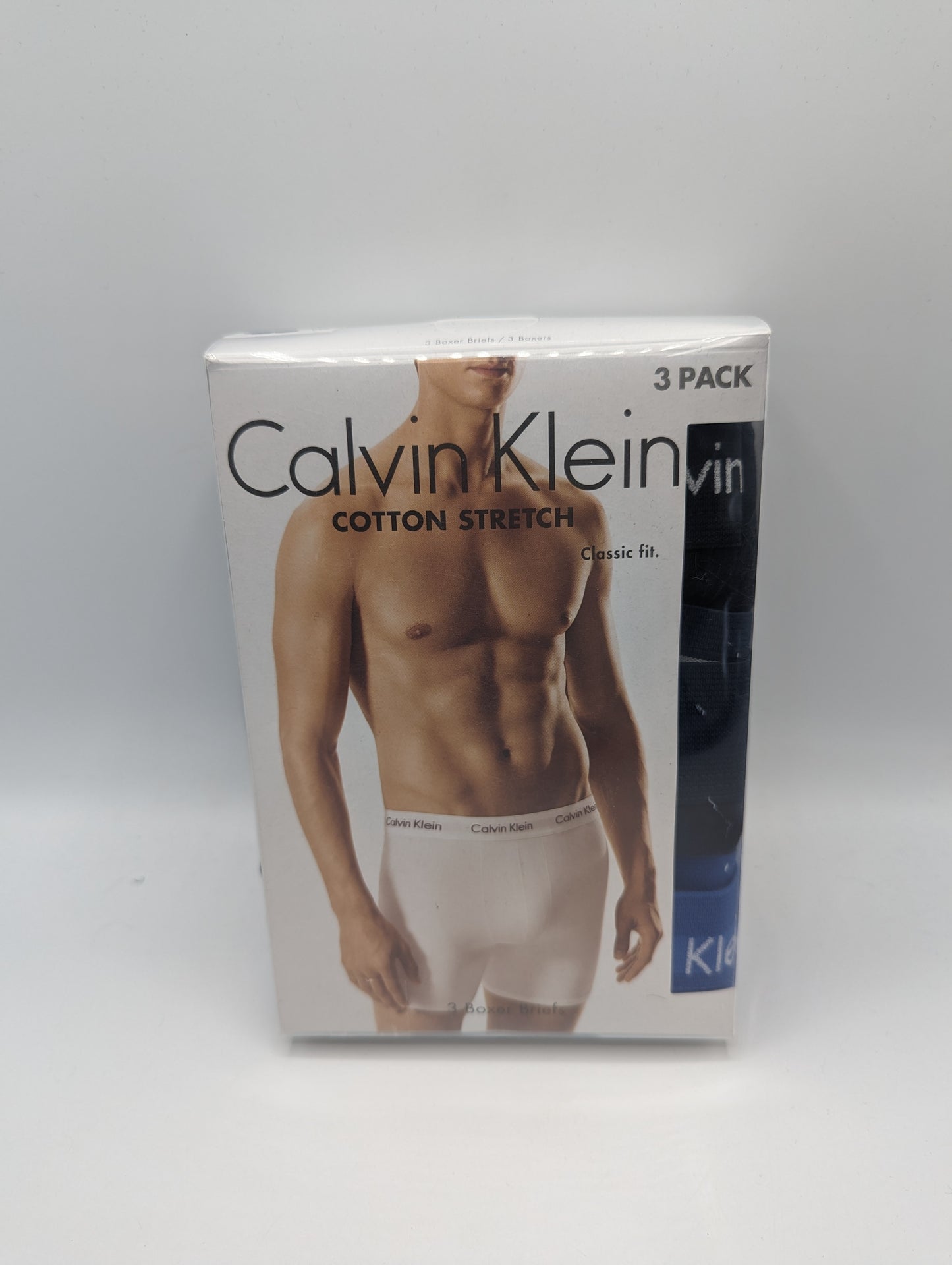 CALVIN KLEIN 3 Pack Boxer Trunks - Black/Blue