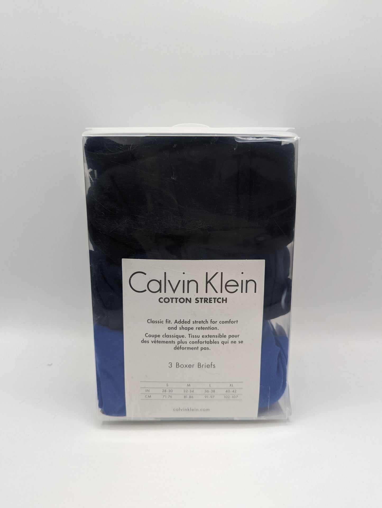 CALVIN KLEIN 3 Pack Boxer Trunks - Black/Blue