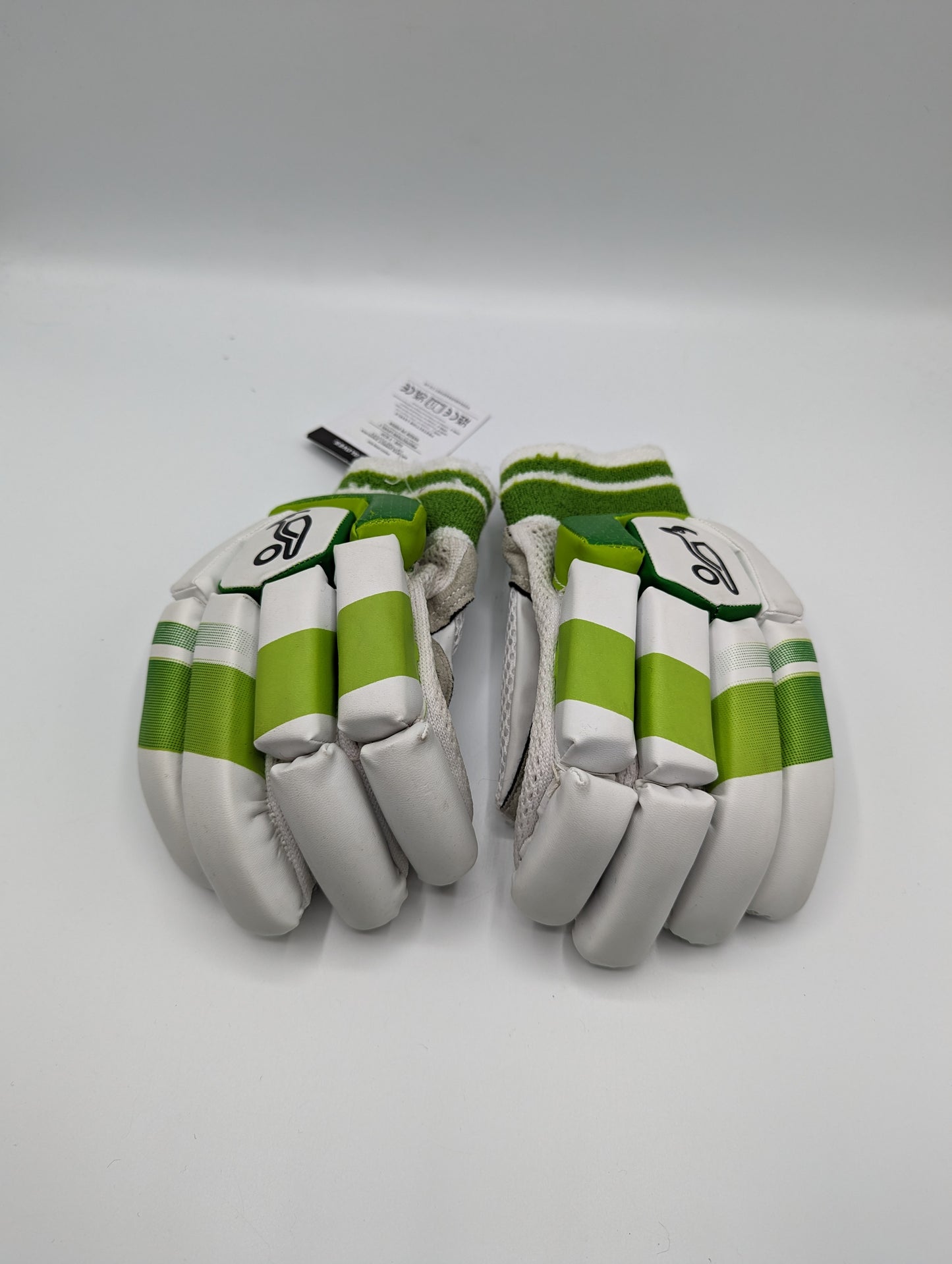 Kookaburra Youth Kahuna Cricket Gloves Right Hand - White/Green