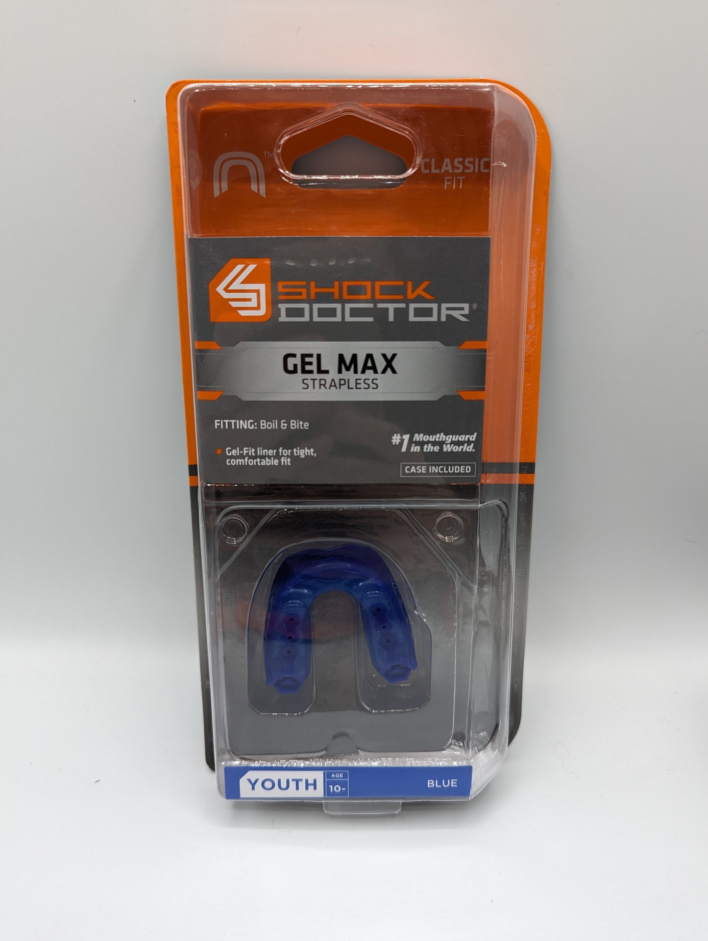 X3 Shock Doctor Youth Gel Max Mouthguard - Blue