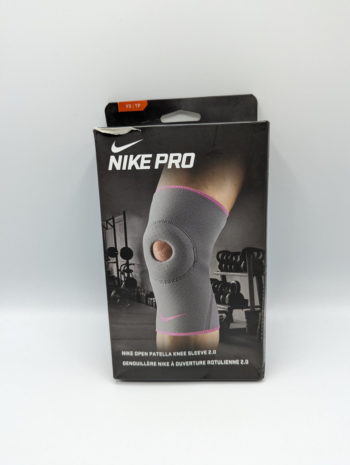 Nike Womens Open Patella Knee Sleeve 2.0 - Grey