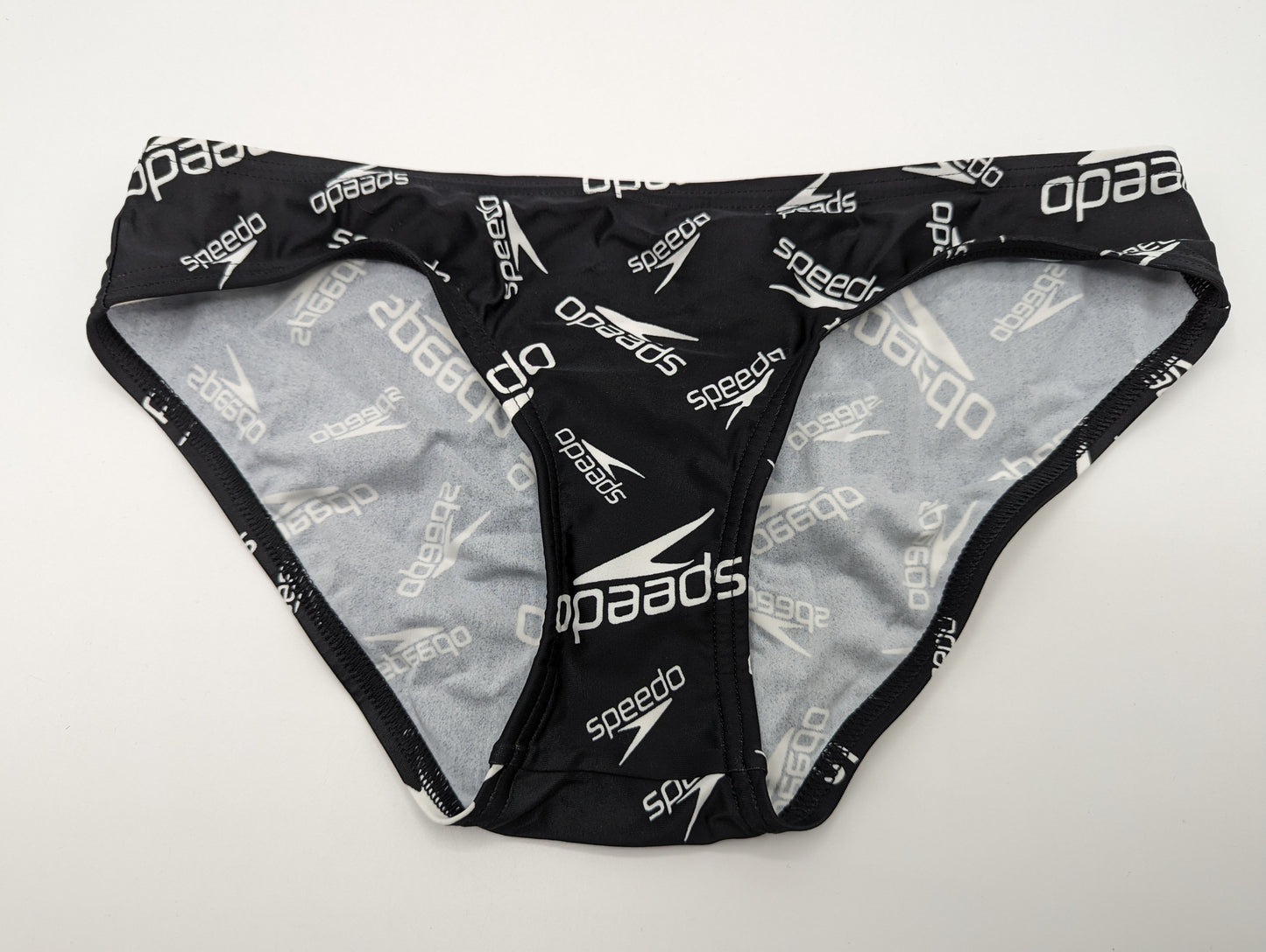 Speedo Ladies Logo Bikini - Black/White