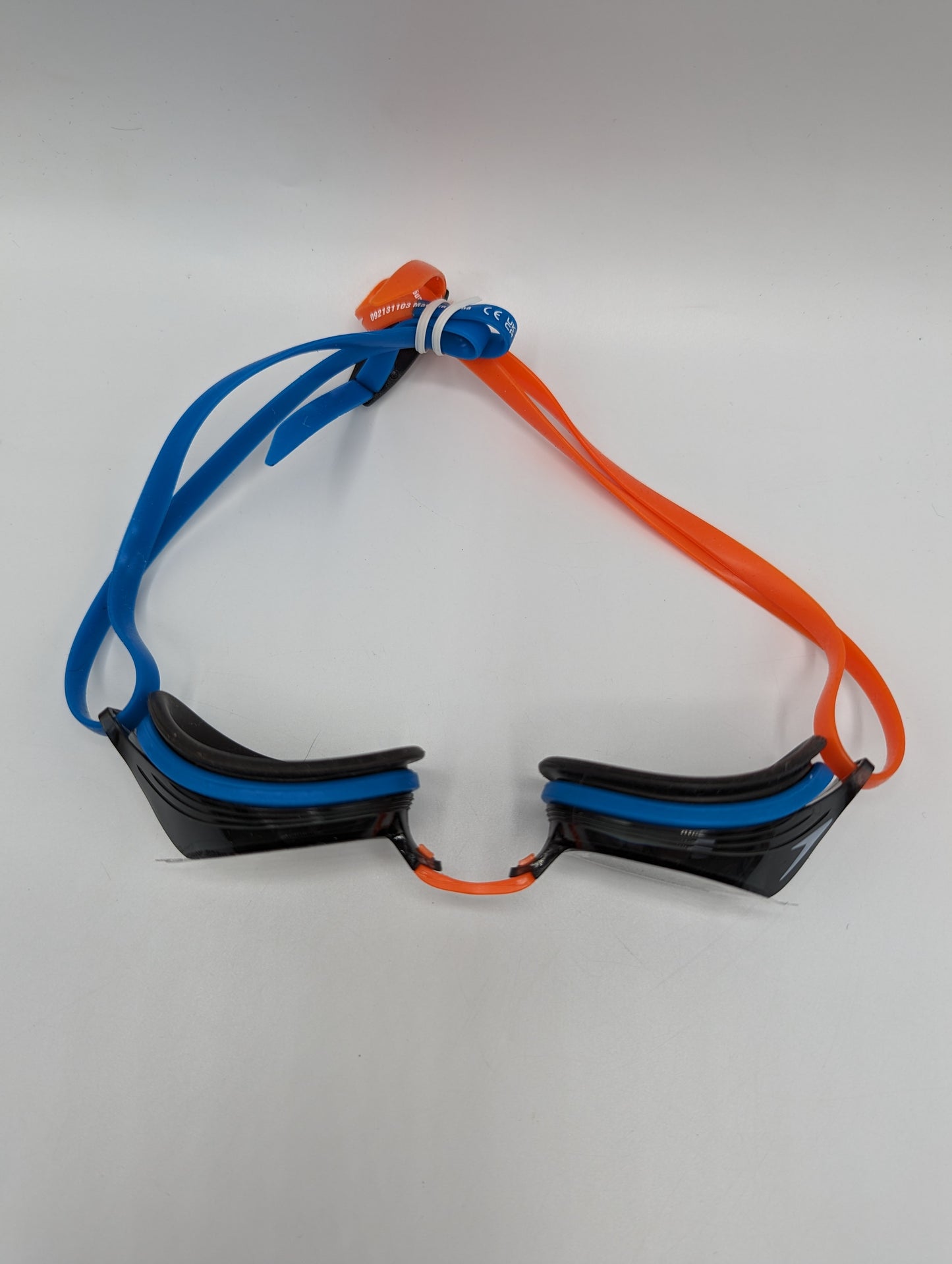 Speedo Adults Vengeance Goggles - Blue/Orange/Black