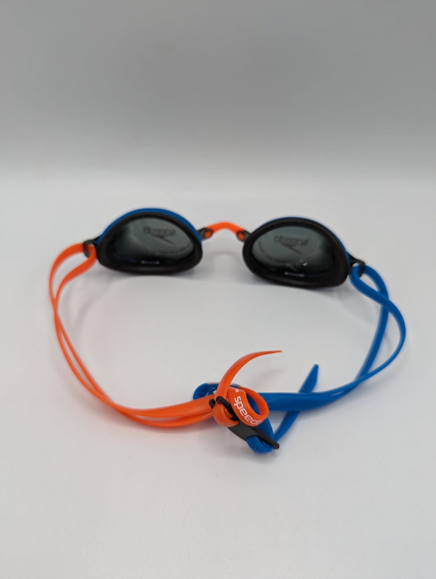 Speedo Adults Vengeance Goggles - Blue/Orange/Black