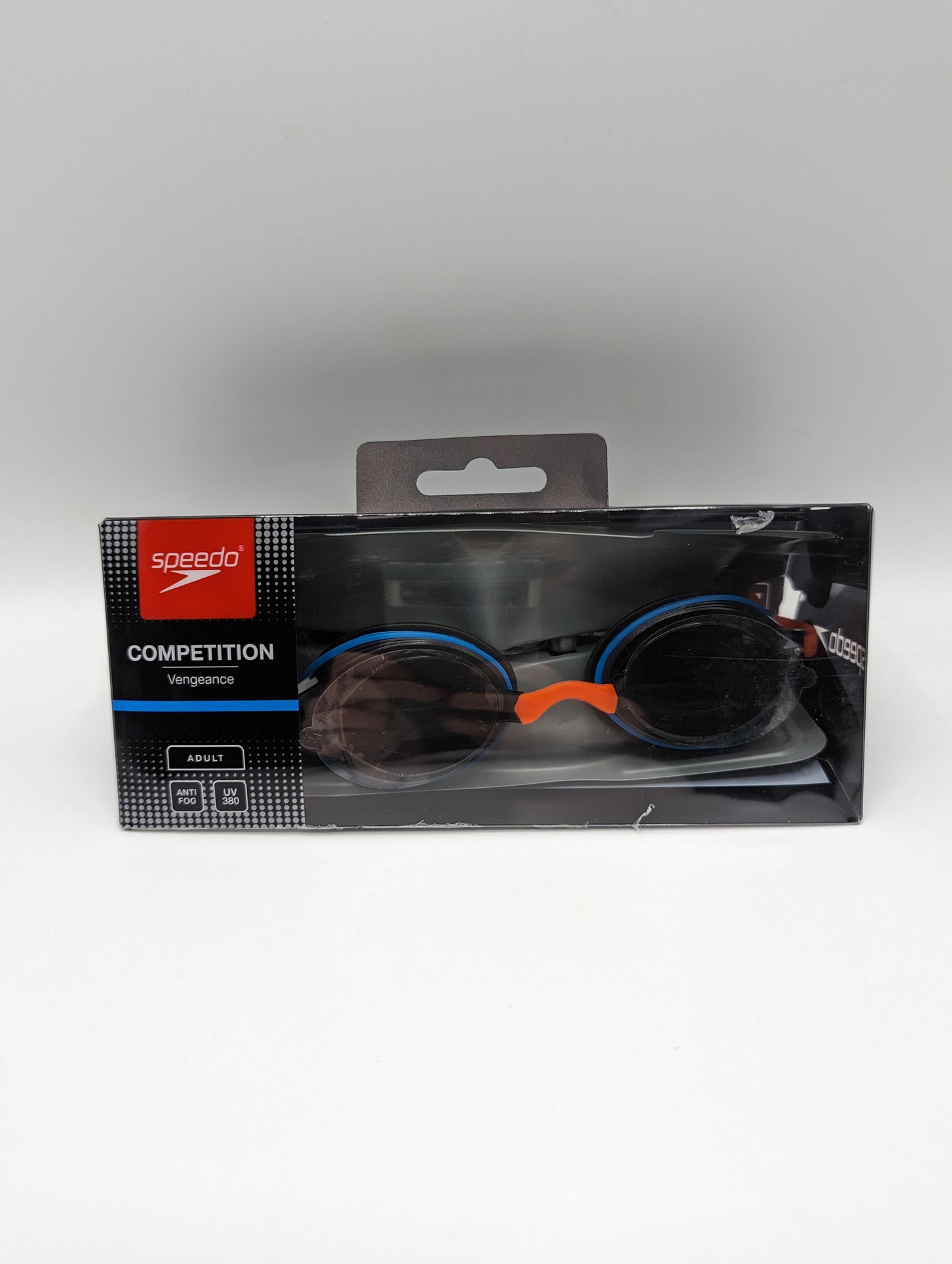 Speedo Adults Vengeance Goggles - Blue/Orange/Black