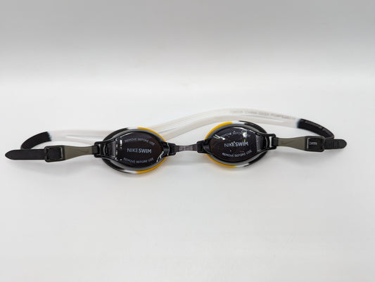 Nike Chrome Youth Swimming Goggles - Black/Yellow