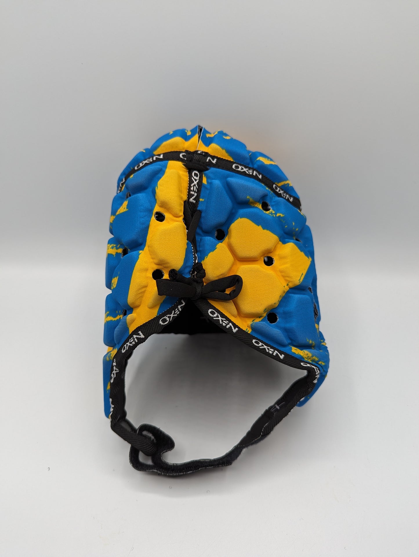 OXEN Pro Junior Rugby Head Guard - Black/Yellow