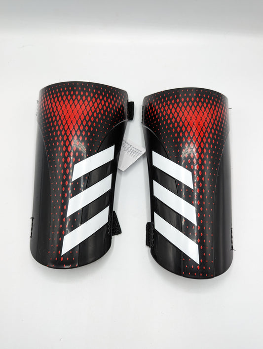 Adidas Predator SG Training Shin Pads - Adults - Red/Black